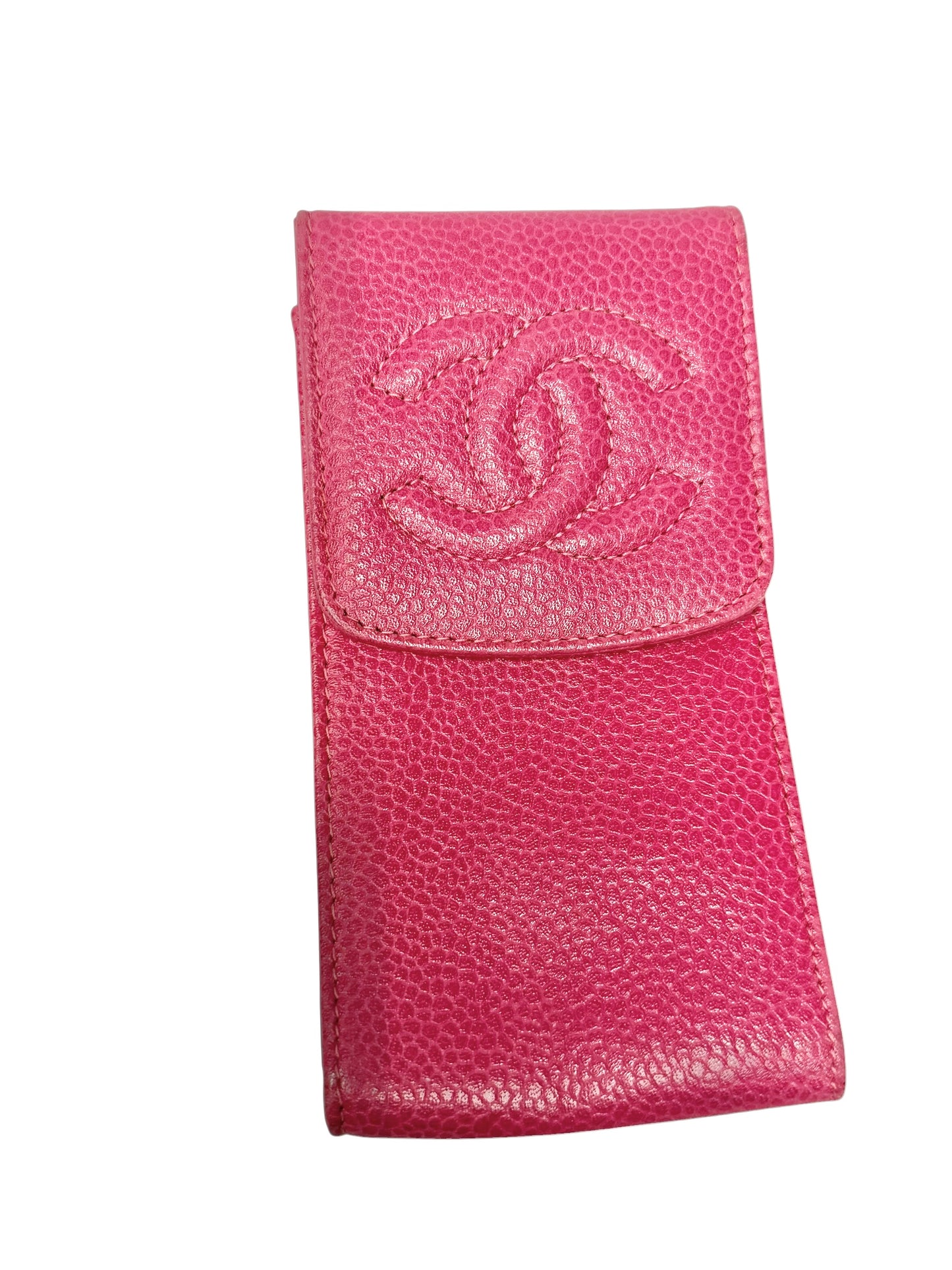 Chanel Pink Caviar Cigarette Case
