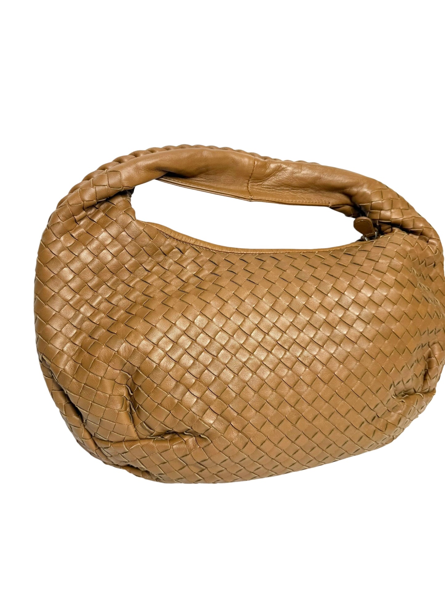 Bottega Veneta Brown Woven Intrecciato Shoulder