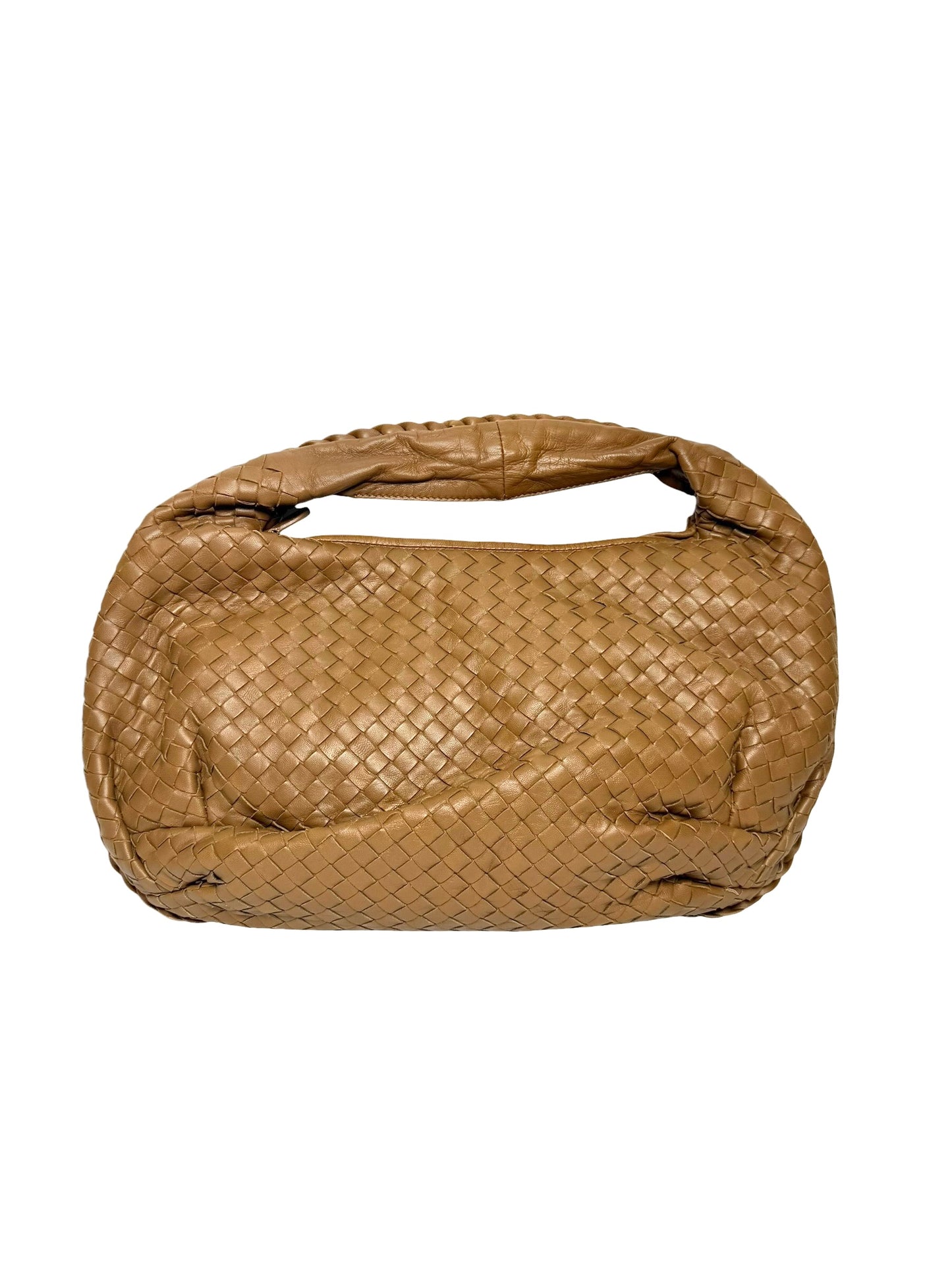 Bottega Veneta Brown Woven Intrecciato Shoulder