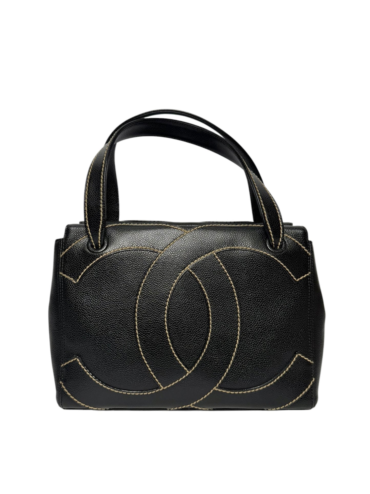 Chanel Surpique CC Medium Tote