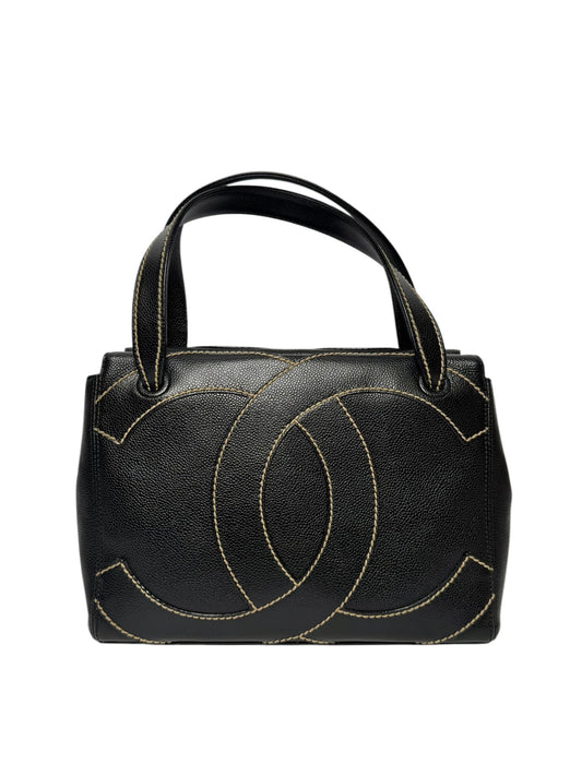 Chanel Surpique CC Medium Tote Bella Hadid T8201