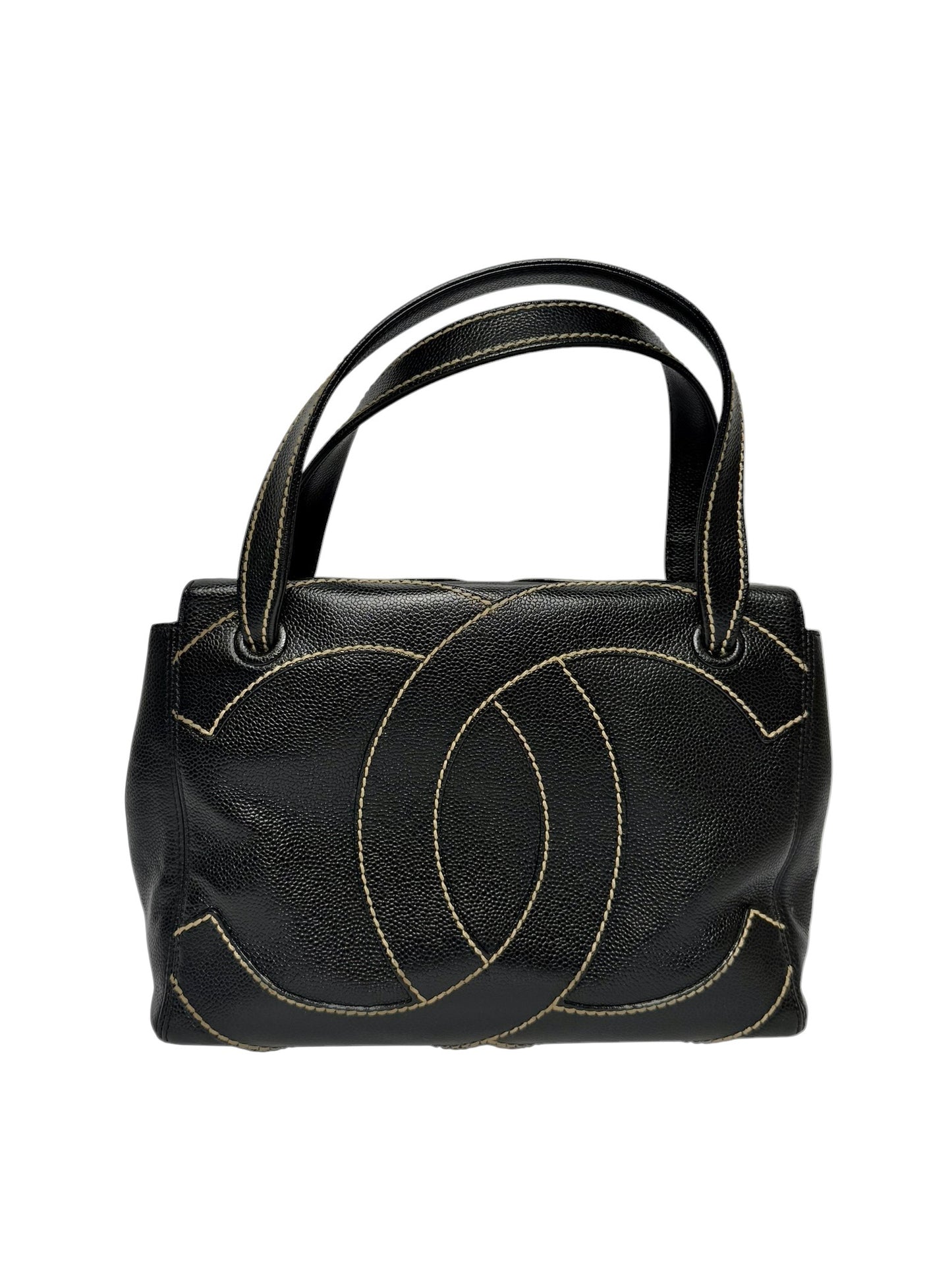Chanel Surpique CC Medium Tote