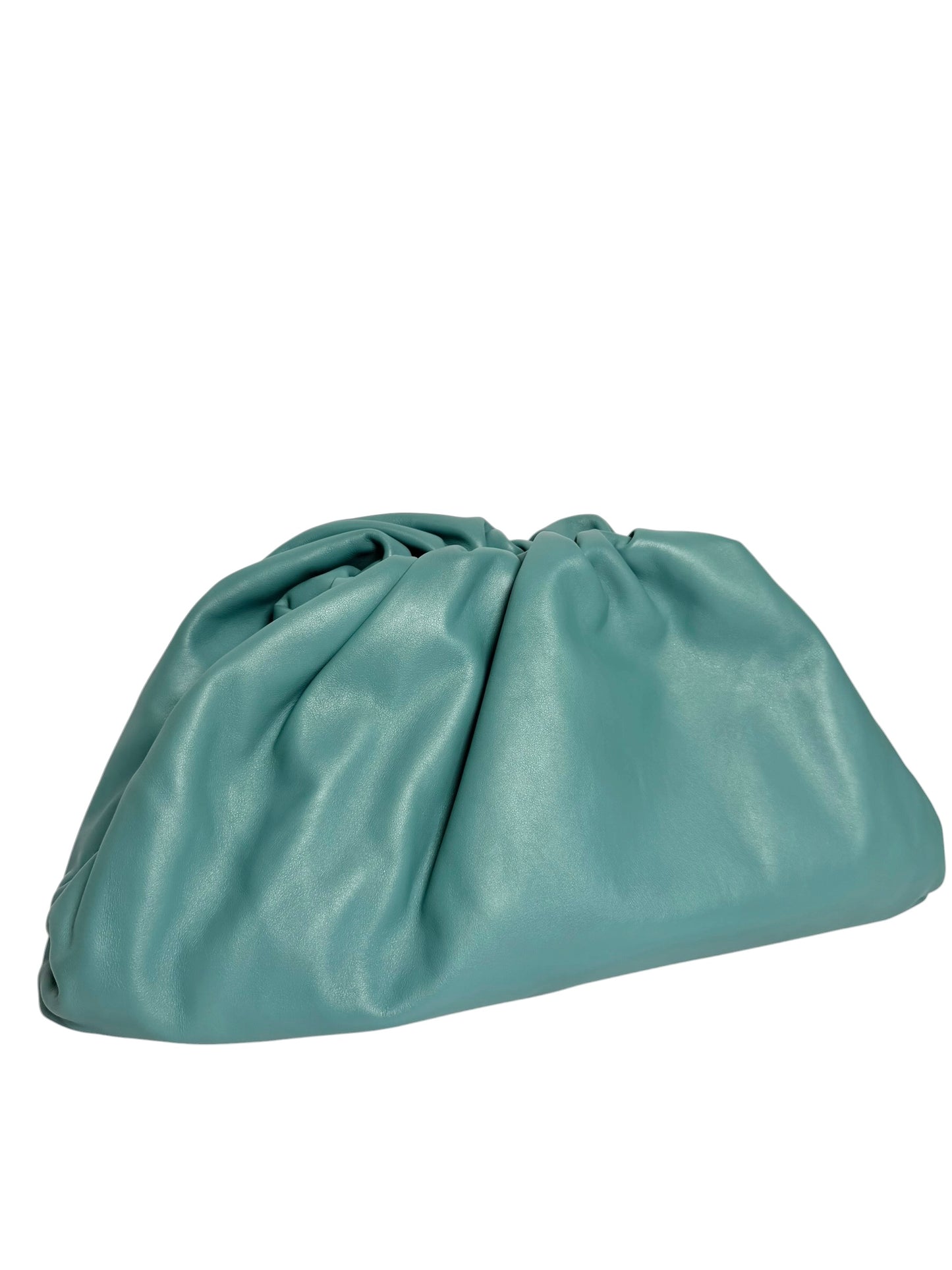 Bottega Veneta Blue Calfskin The Pouch