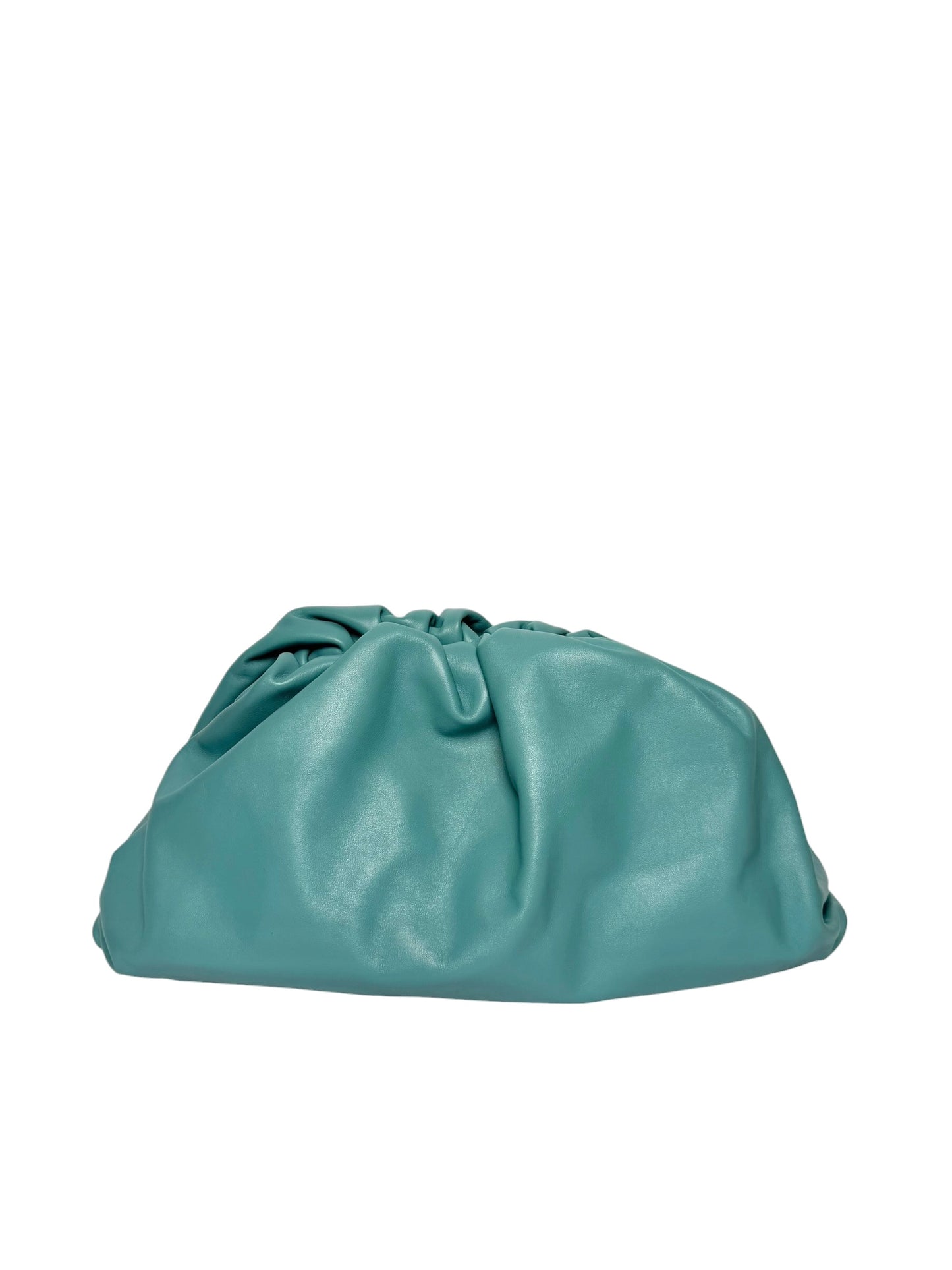 Bottega Veneta Blue Calfskin The Pouch
