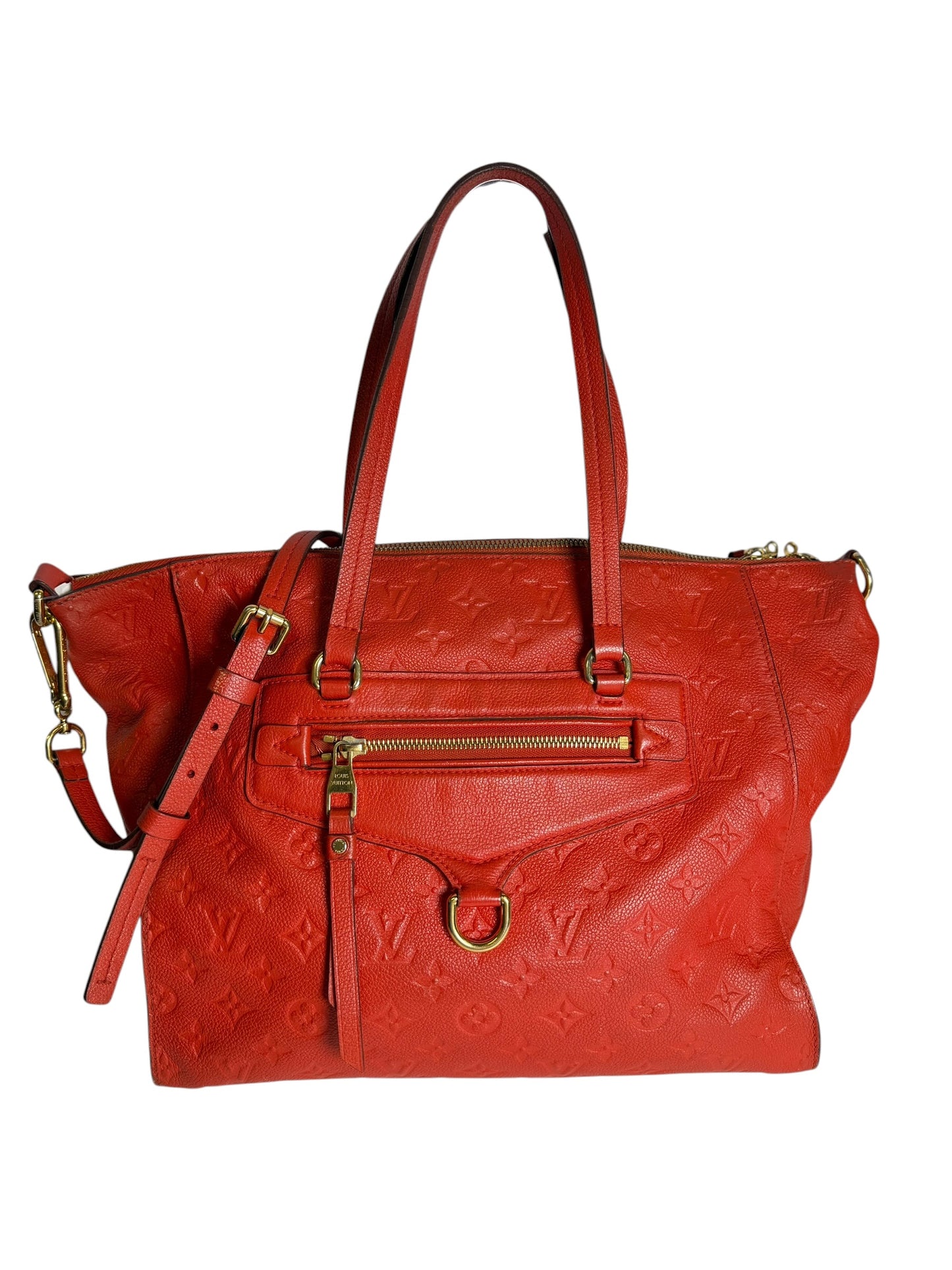 Louis Vuitton Monogram Empreinte Lumineuse PM Red T7948