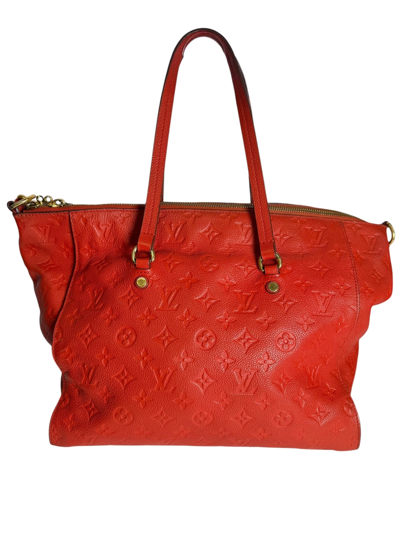 Louis Vuitton Monogram Empreinte Lumineuse PM Red T7948