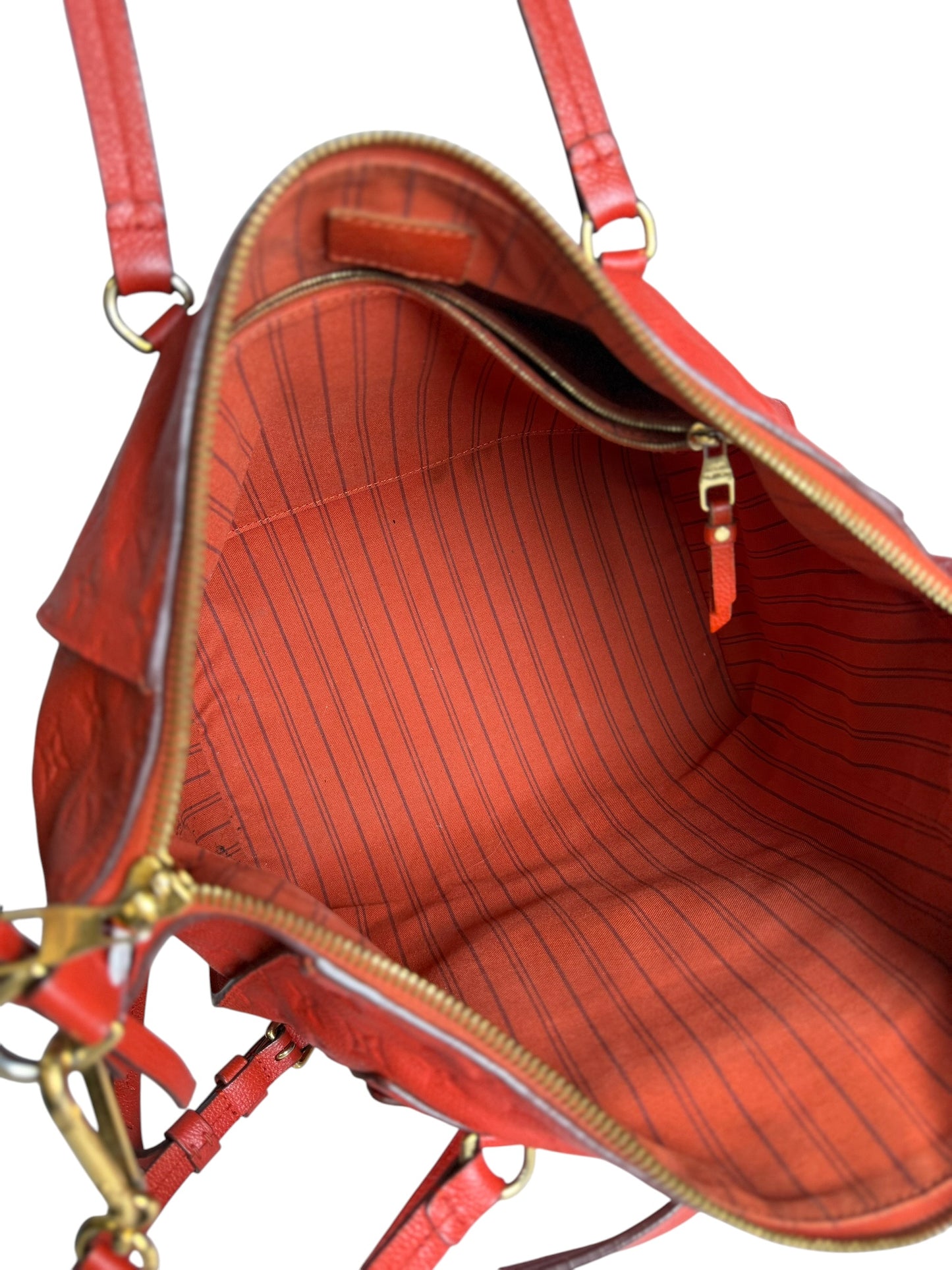 Louis Vuitton Monogram Empreinte Lumineuse PM Red T7948