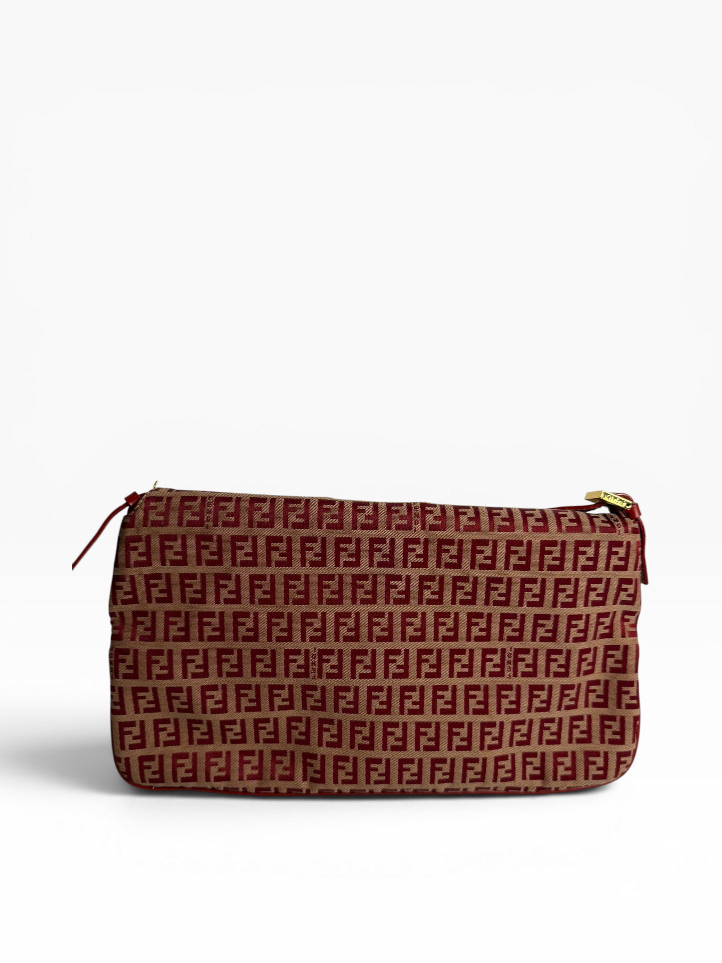 Fendi Red Baguette #1007