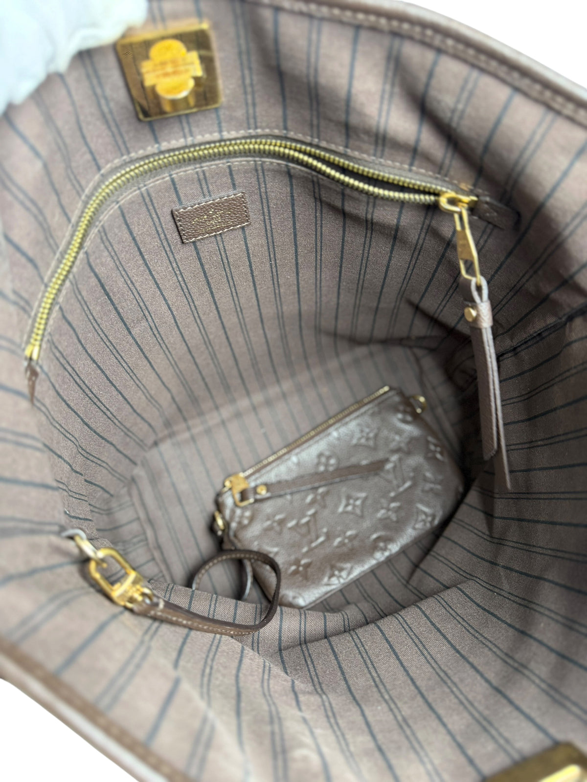Louis Vuitton Monogram Empreinte Citadine PM Tote T7782
