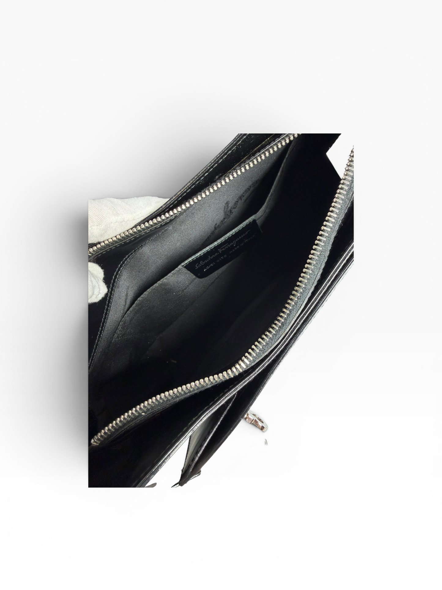 Ferrogamo black shoulder #1006