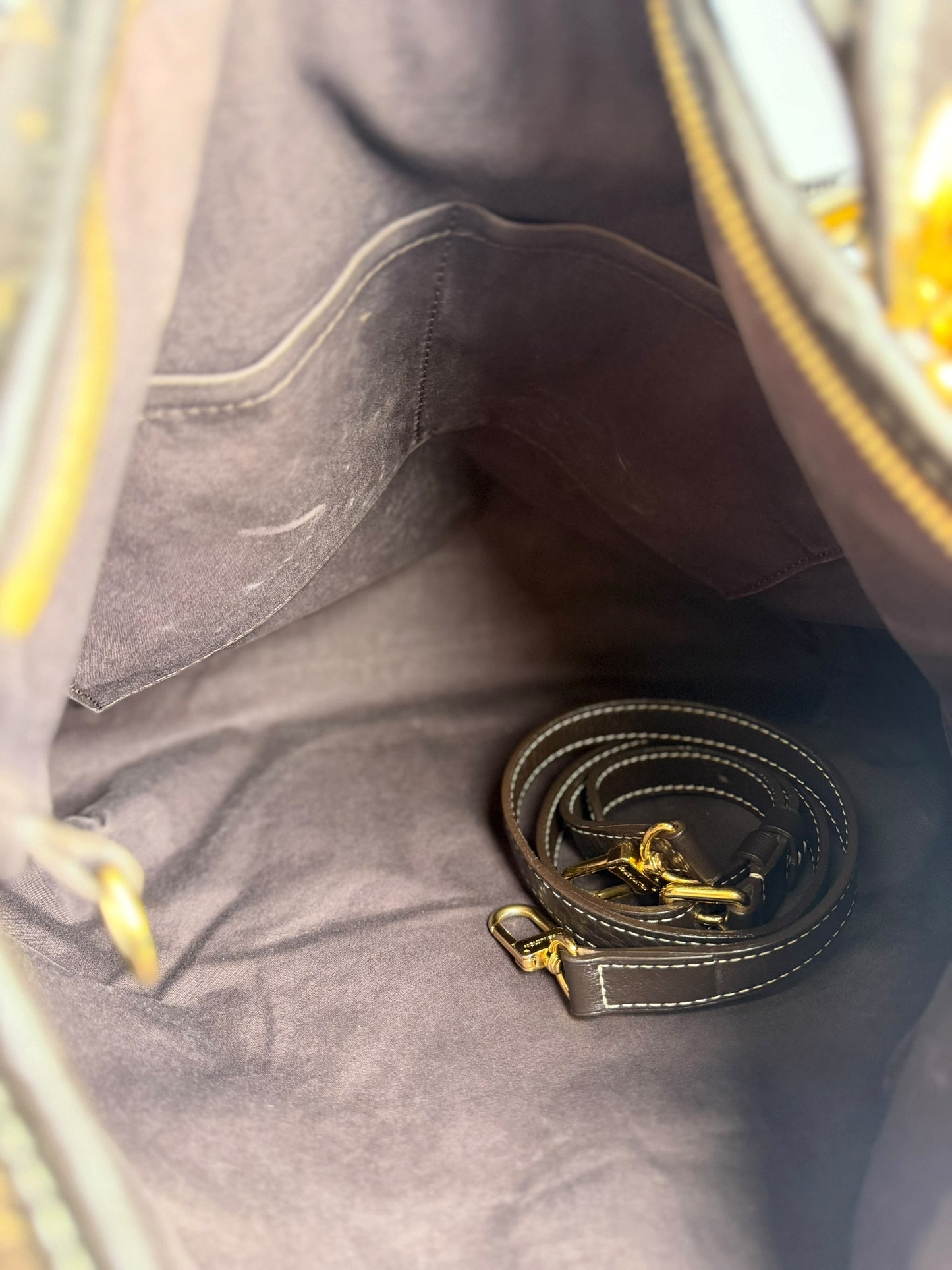 Louis Vuitton Brown Monogram Idylle Elegie T6716