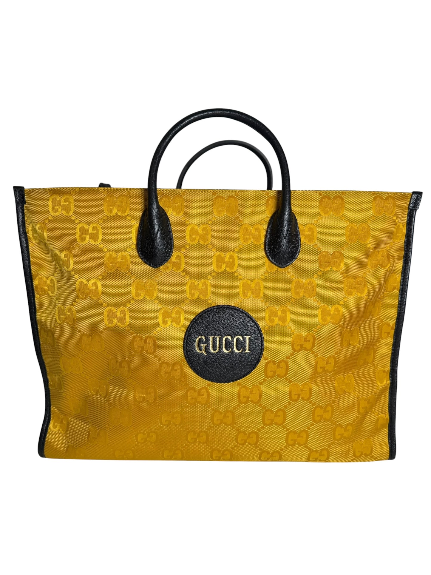 Gucci Yellow Nylon Off The Grid Tote T4246