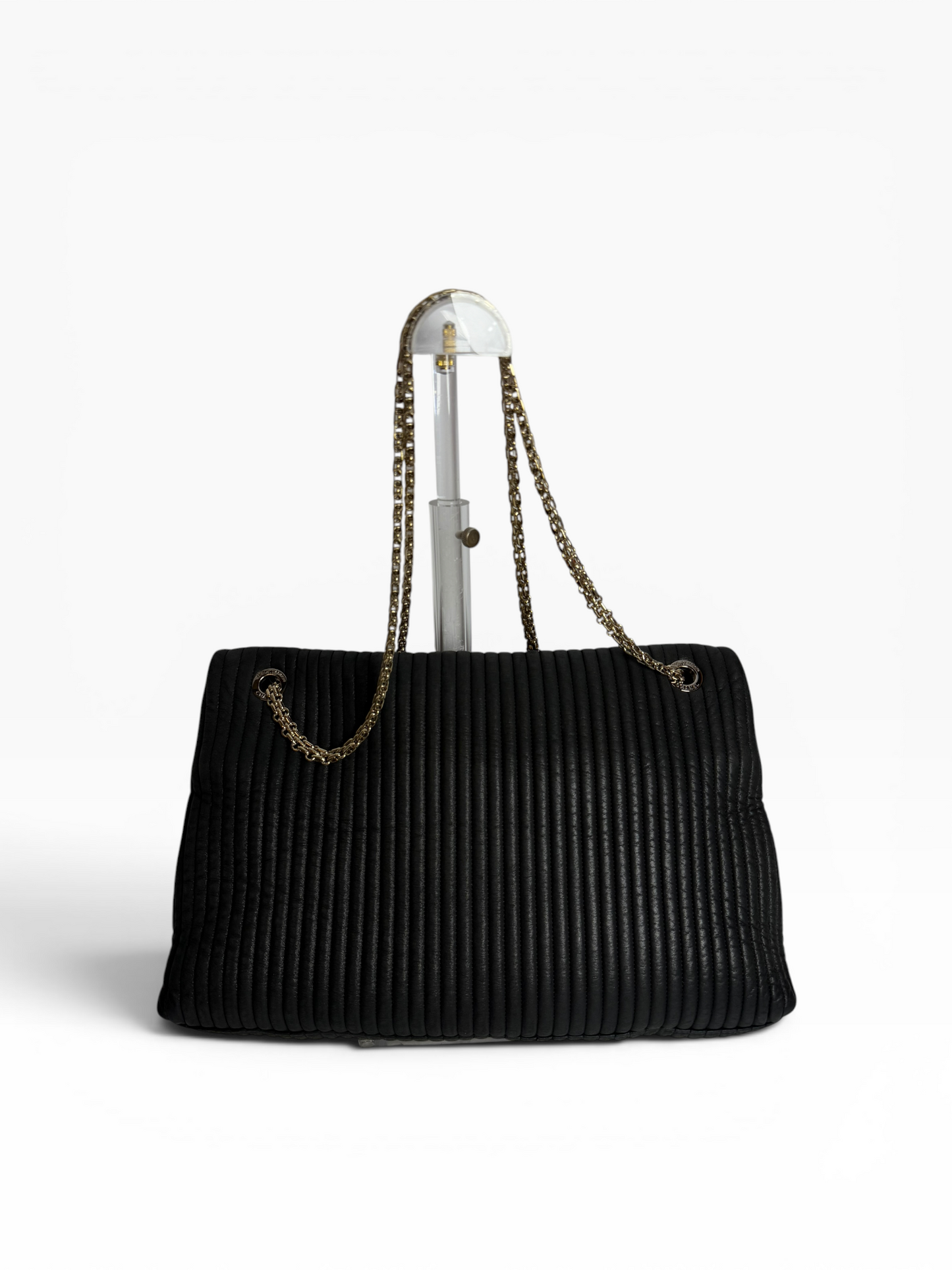 Chanel black verticle reissue flap #1004