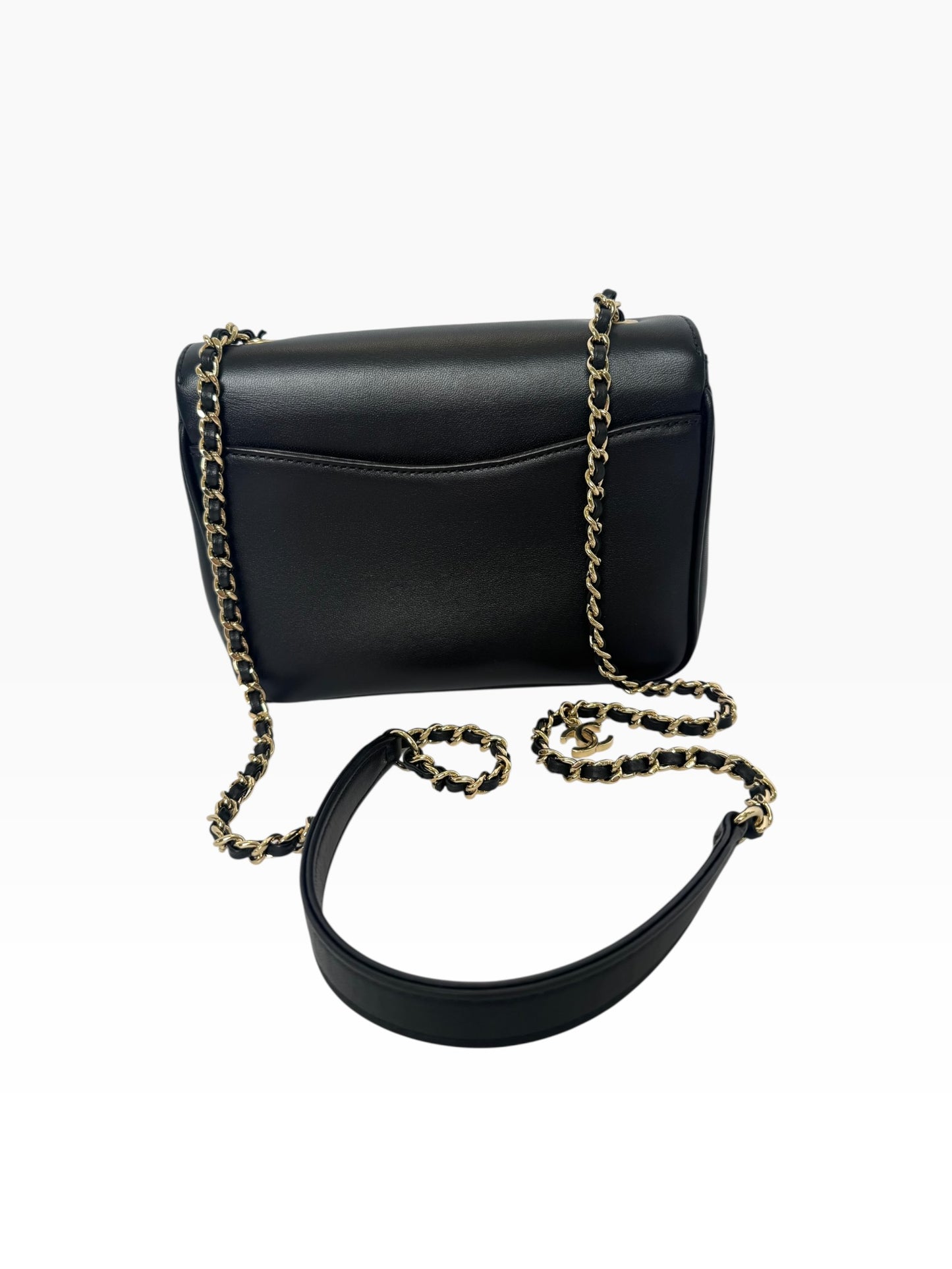 Chanel Timeless CC Black Flap Crossbody