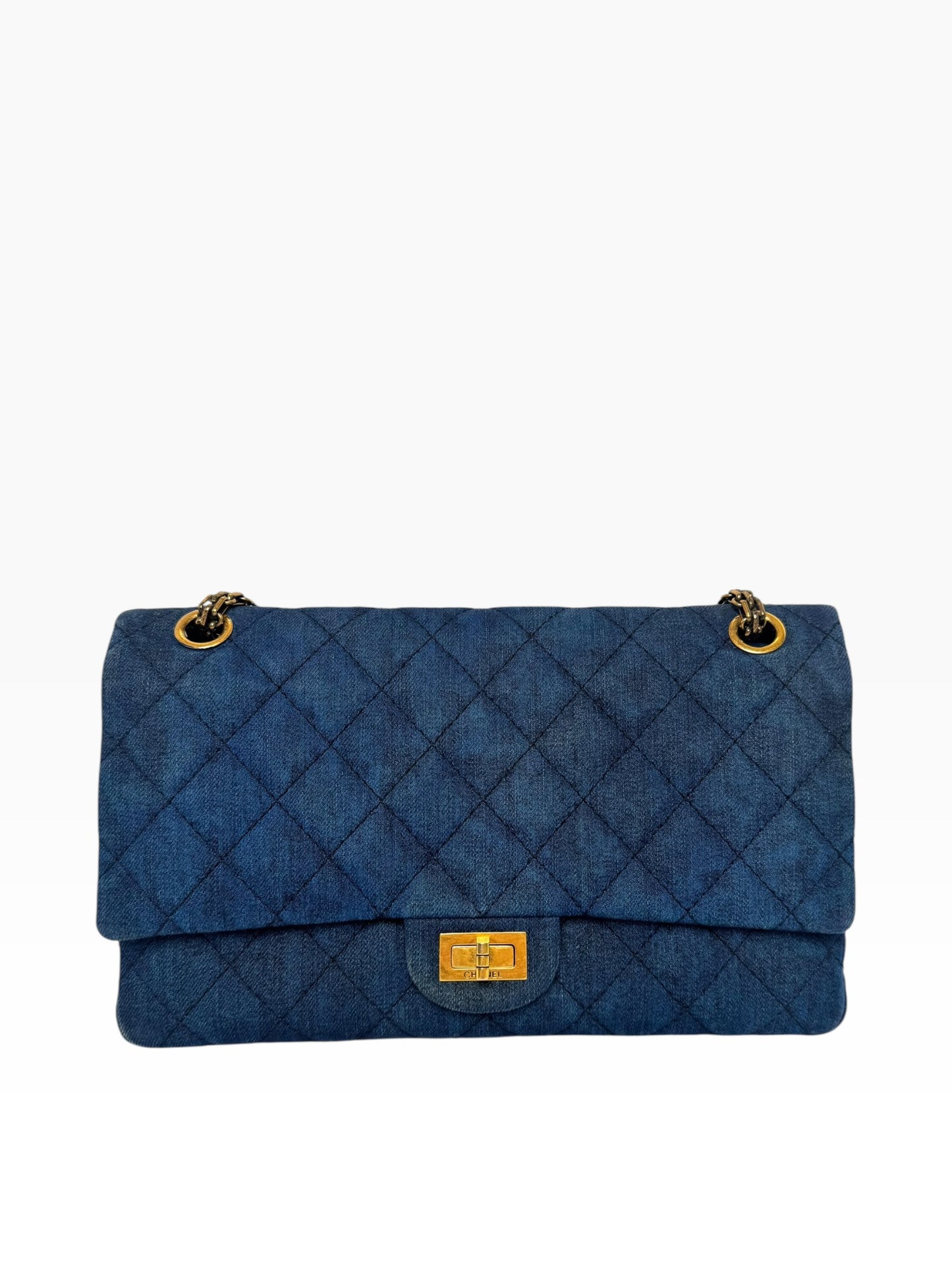 Chanel Reissue Medium Denim blue 226