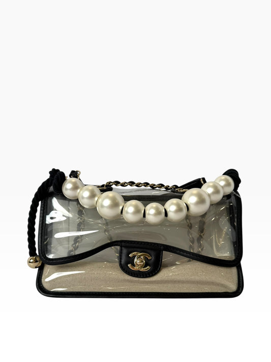 Chanel Pearl Sand By the Sea Flap