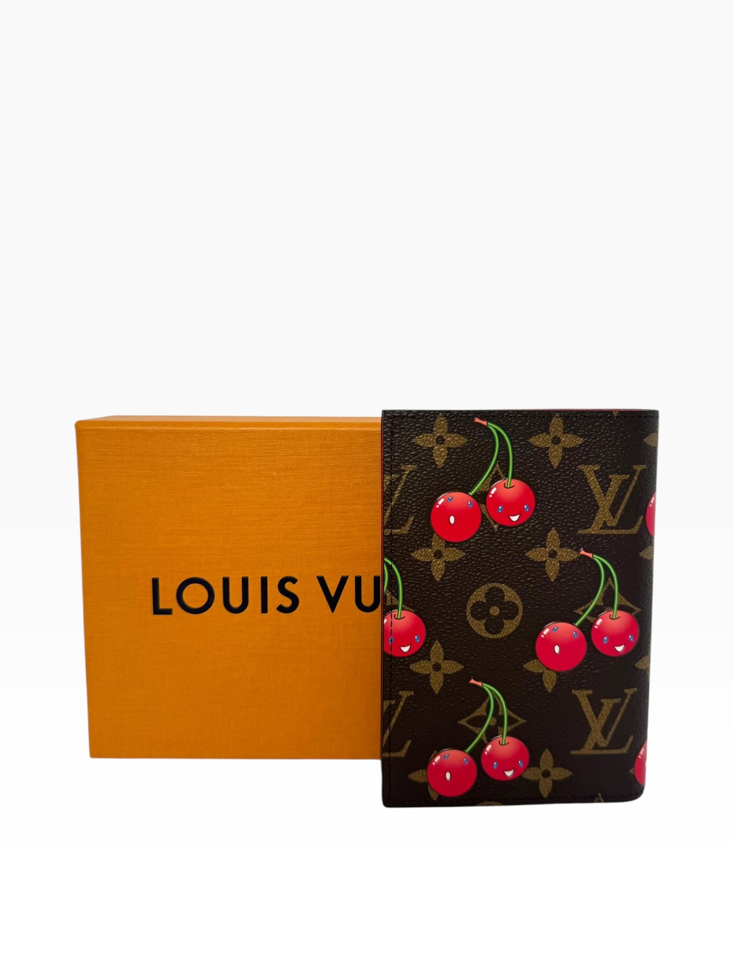 Louis Vuitton Cherry Ceries Passport Holder Brand New