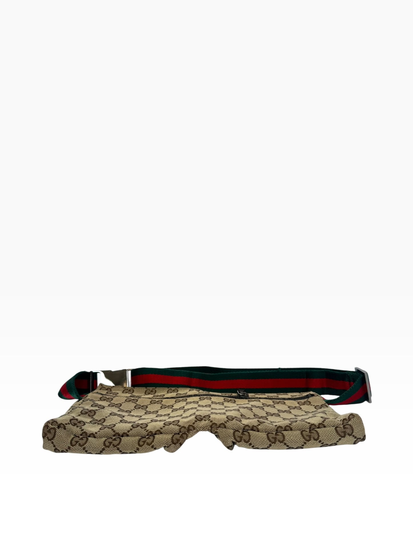 Gucci Vintage Canvas Belt Bag Fanny Pack