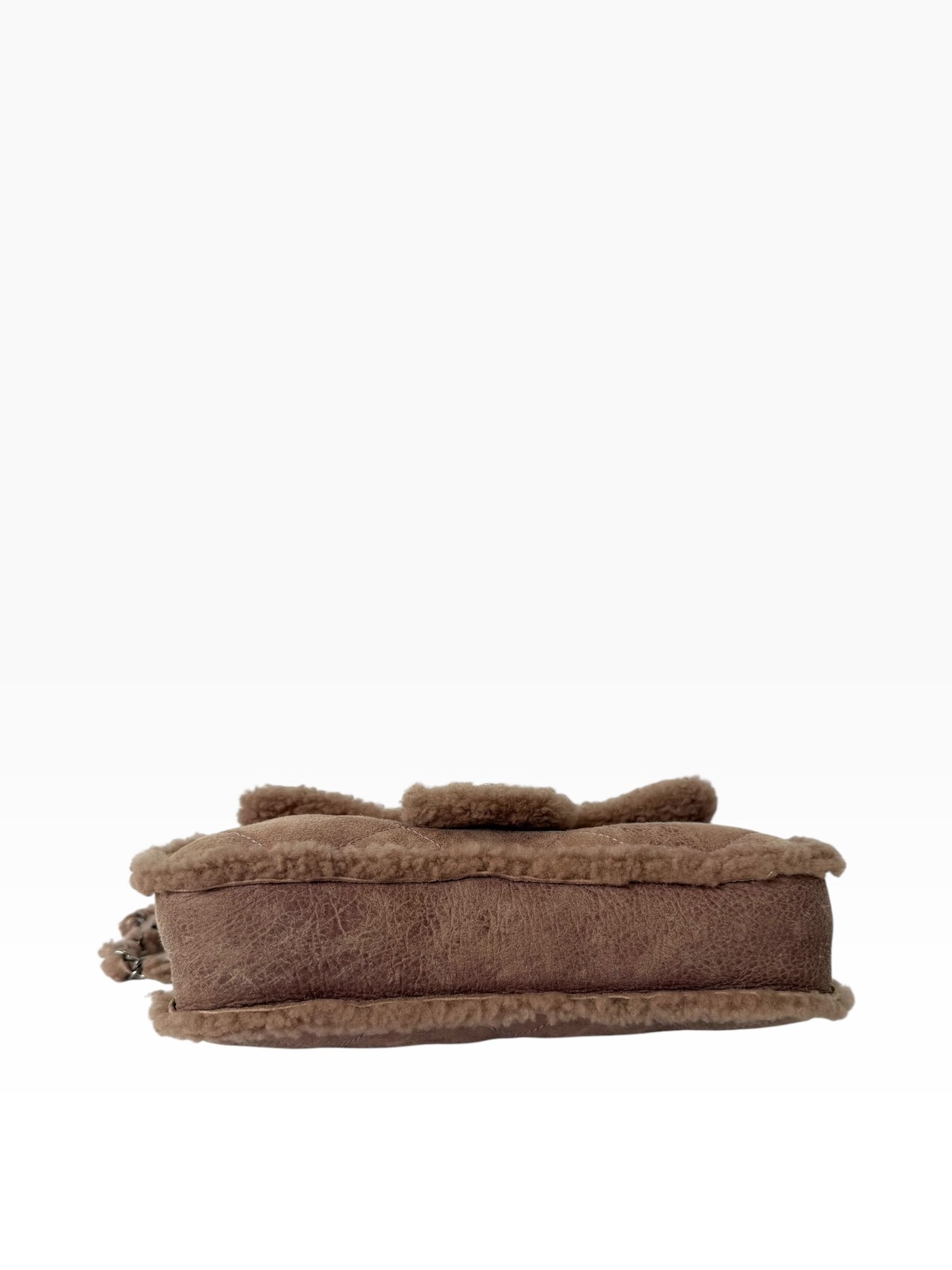 Chanel Flap Shearling Small Lavender