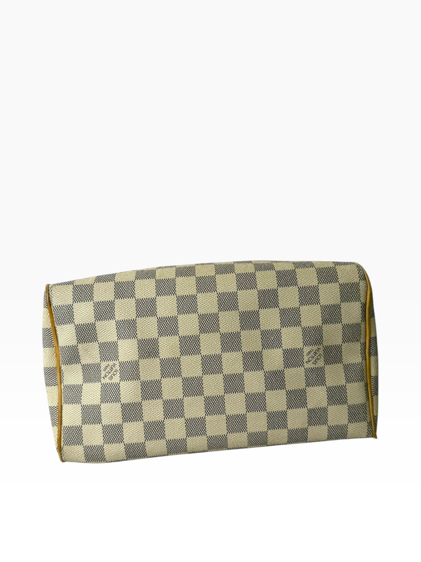 Louis Vuitton Damier Speedy 25 White