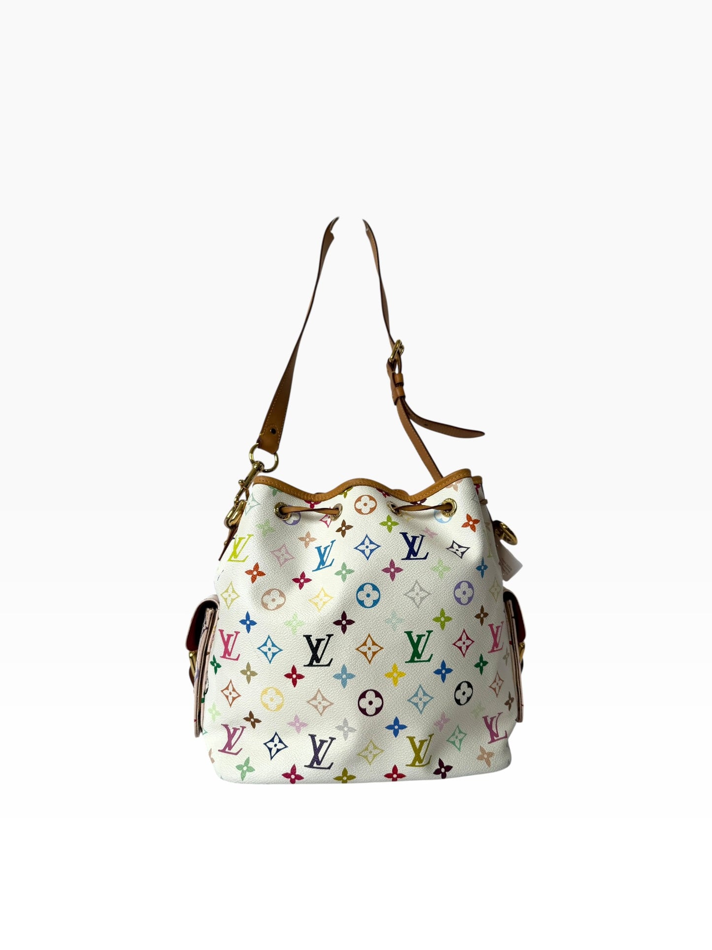 Louis Vuitton White Multicolor Murakami Noe