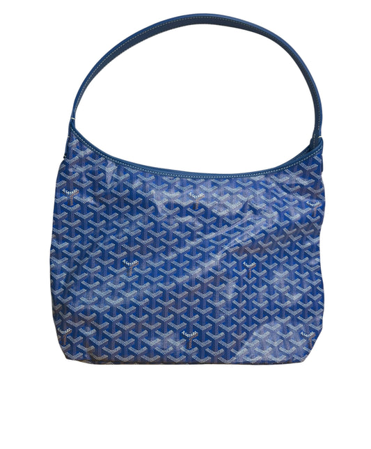 Goyard Goyardine Blue Boheme Hobo T8819