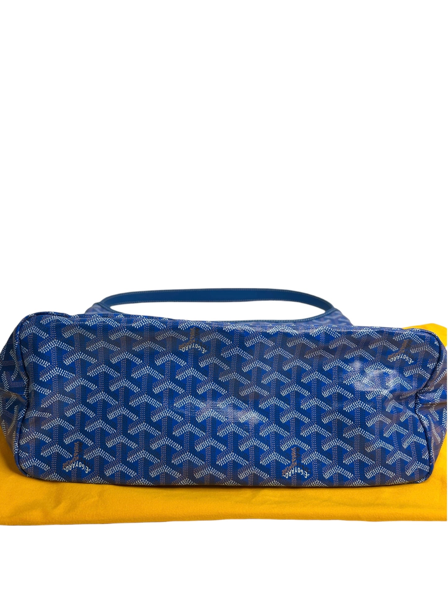 Goyard Goyardine Blue Boheme Hobo T8819