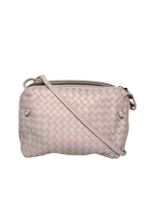 Bottega Veneta Pink Intrecciato Nodini Crossbody T8170