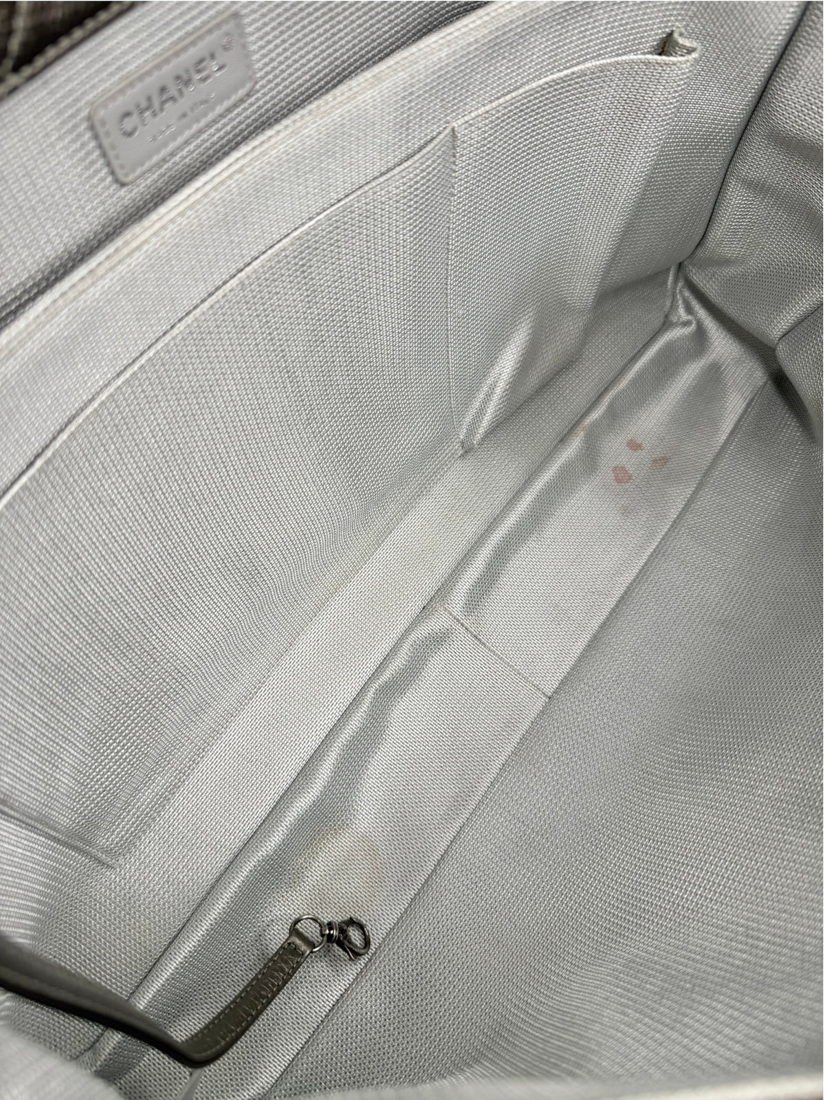 Chanel Metallic XXL Travel Flap Bag T9261