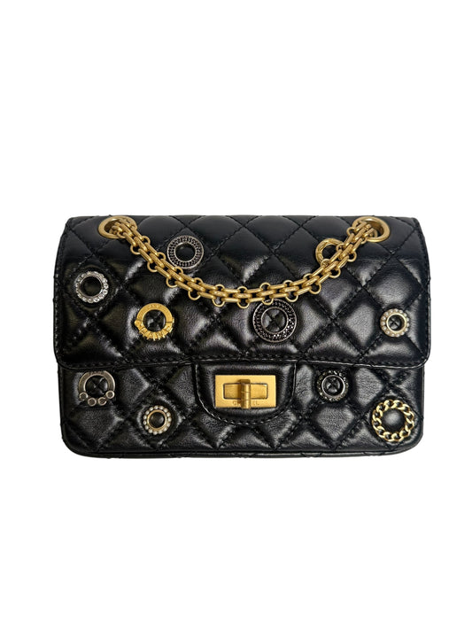 Chanel 2.55 Reissue Mini Crystal Charms T1045