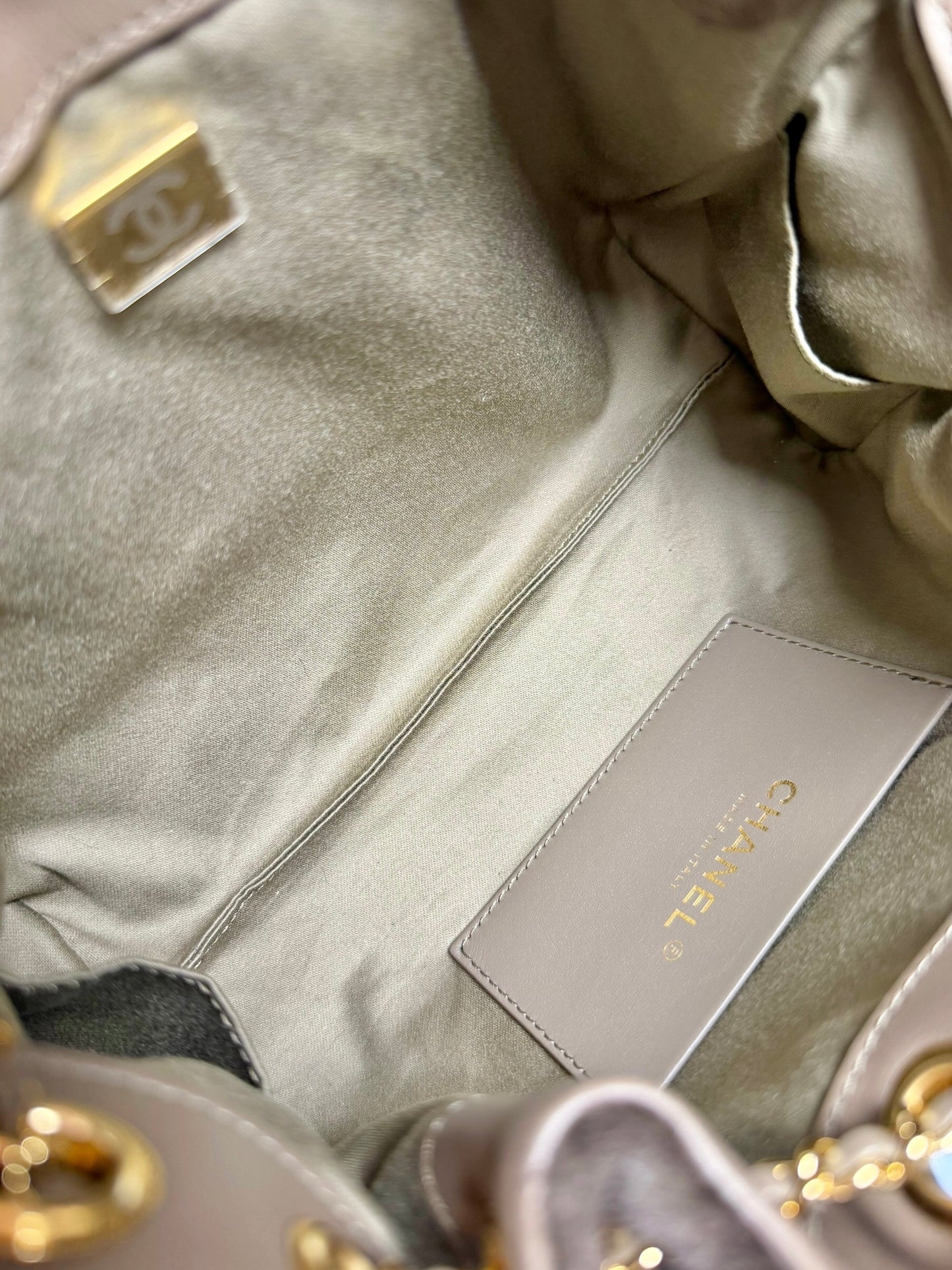 Chanel 25 Pony Hair Dark Brown