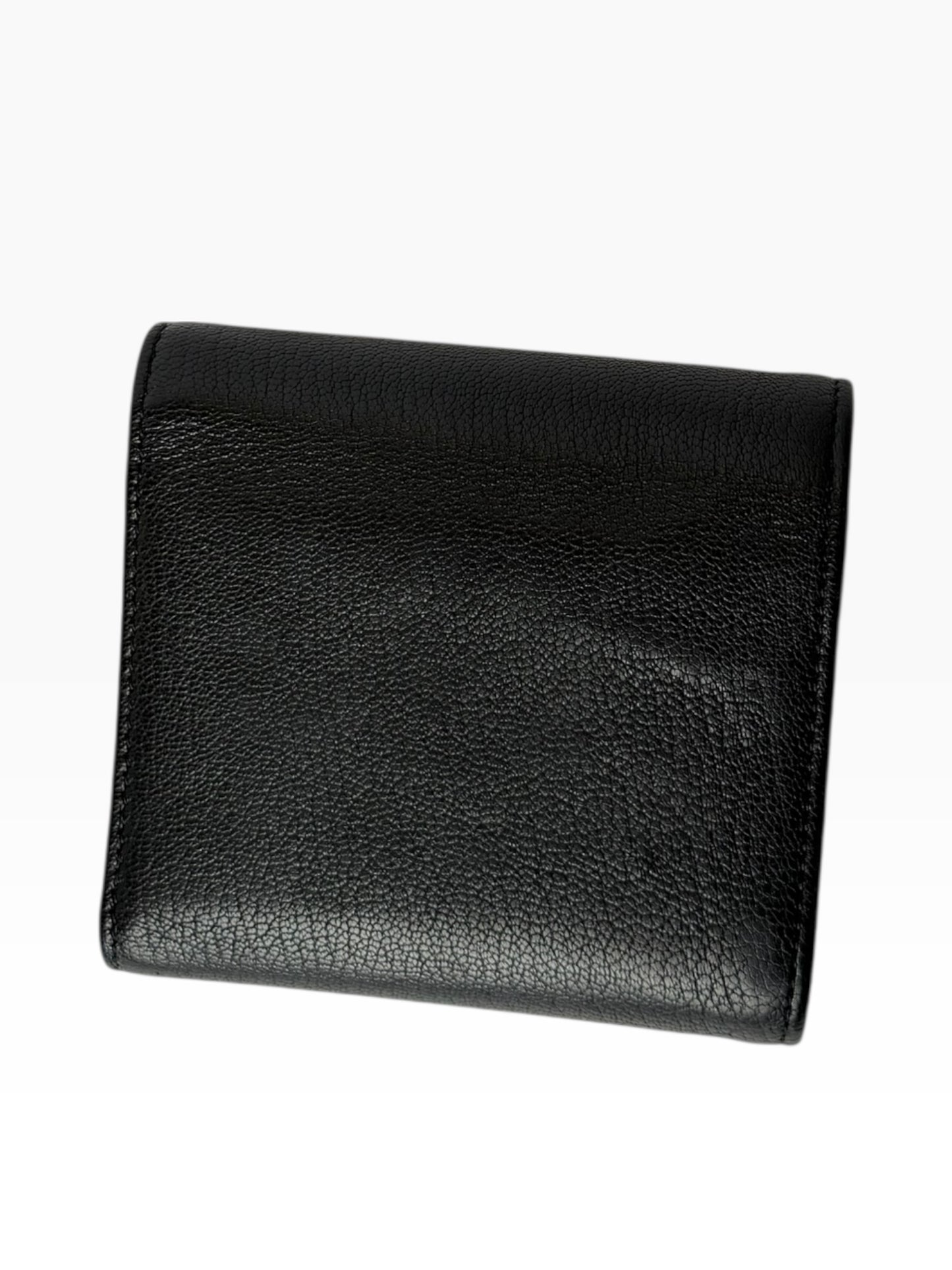 Chanel Black Ski Fold Wallet