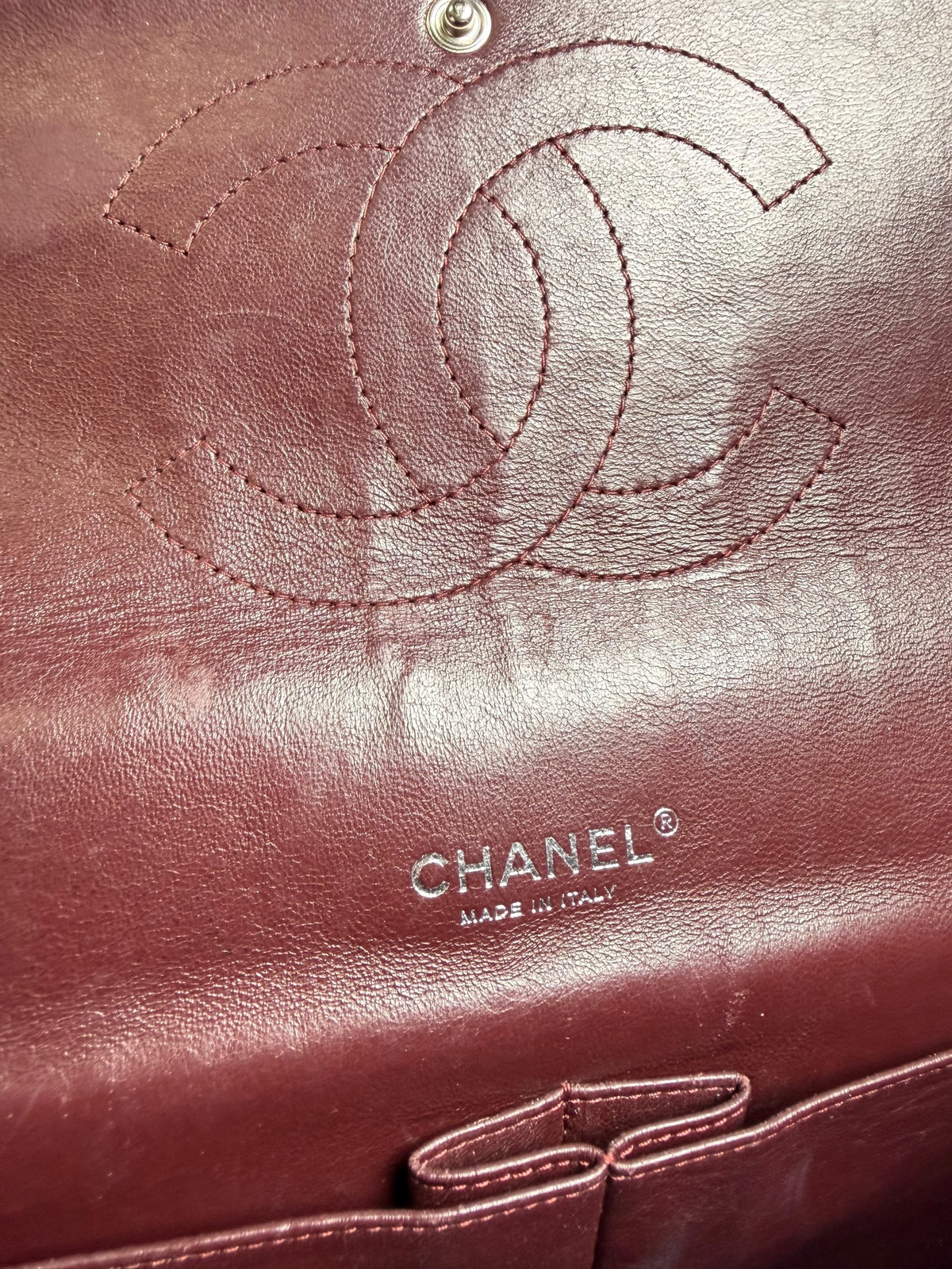 Chanel Maxi Double Flap Black Quilted Lambskin T1320