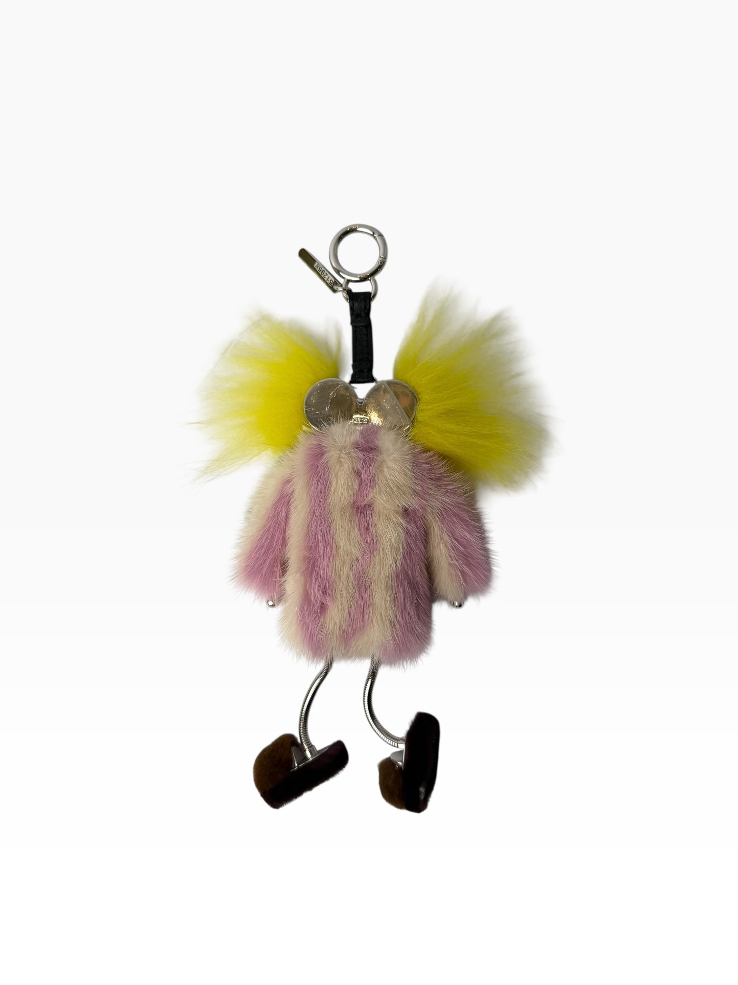 Fendi Mink Fur Monster Charm FULL SET