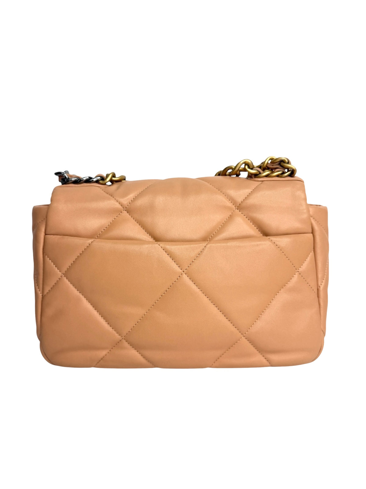 Chanel Peach Medium 19 Flap T9202