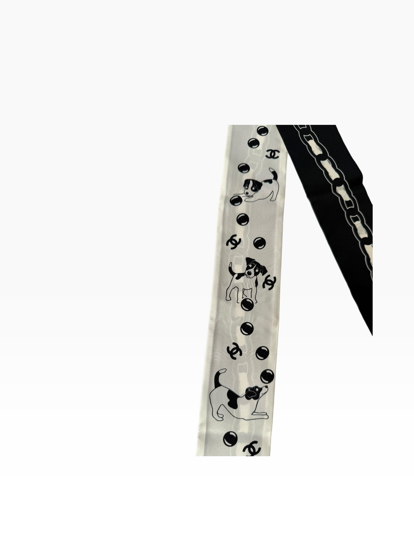 Chanel Twilly Black/White