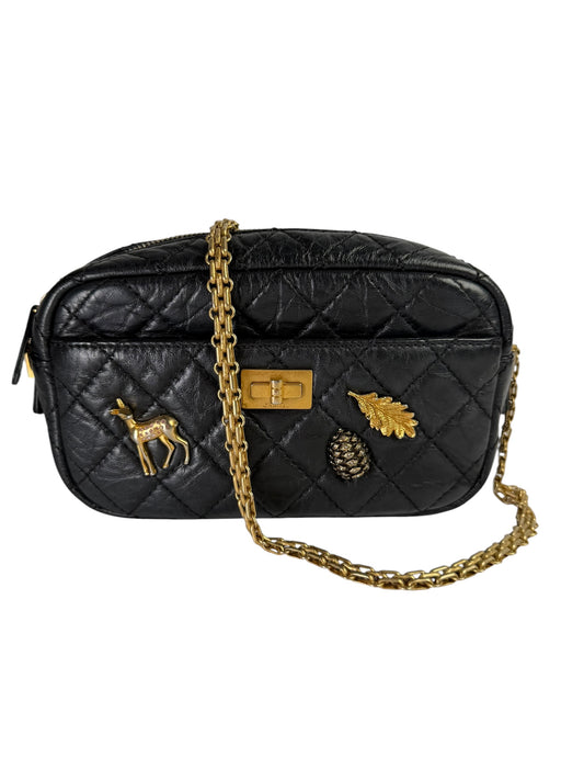 Chanel Lucky Charms Aged Calfskin Camera Bag Fall T7398