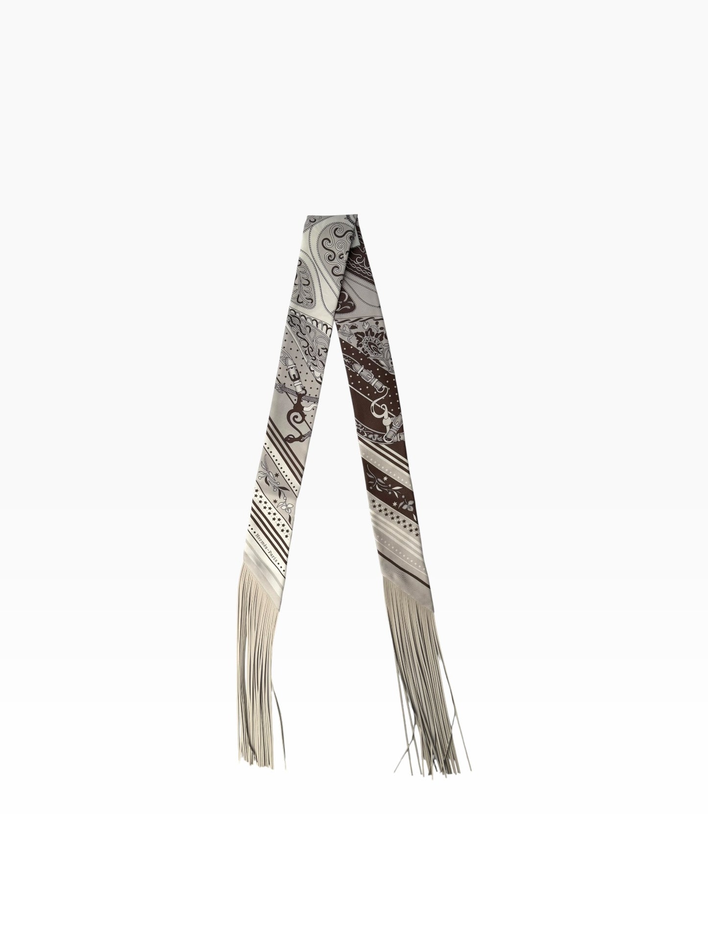 Hermes Fringe Twilly FULL SET