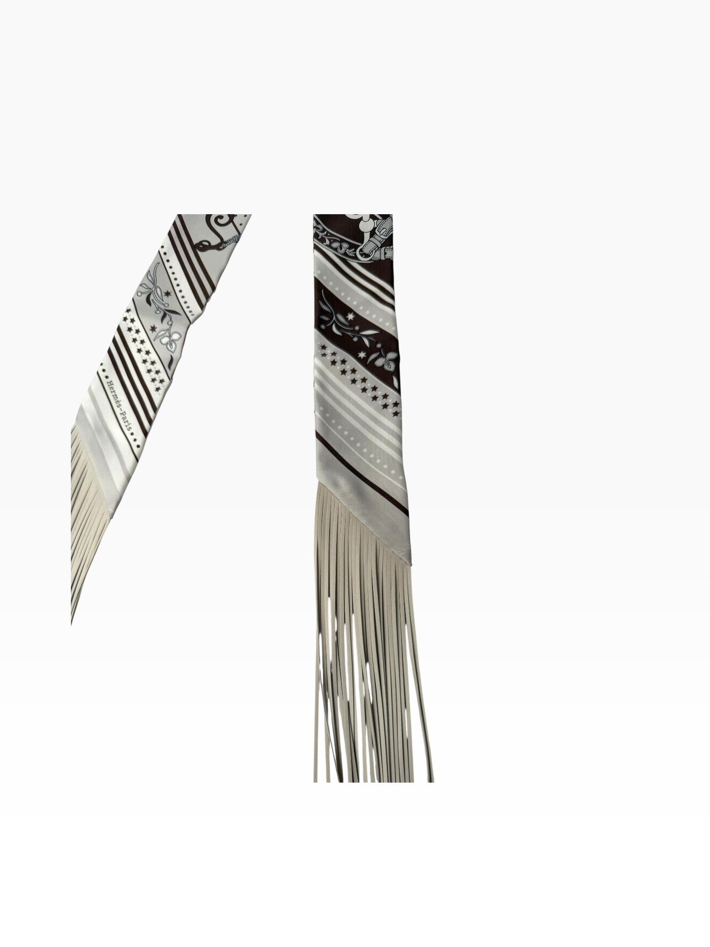 Hermes Fringe Twilly FULL SET