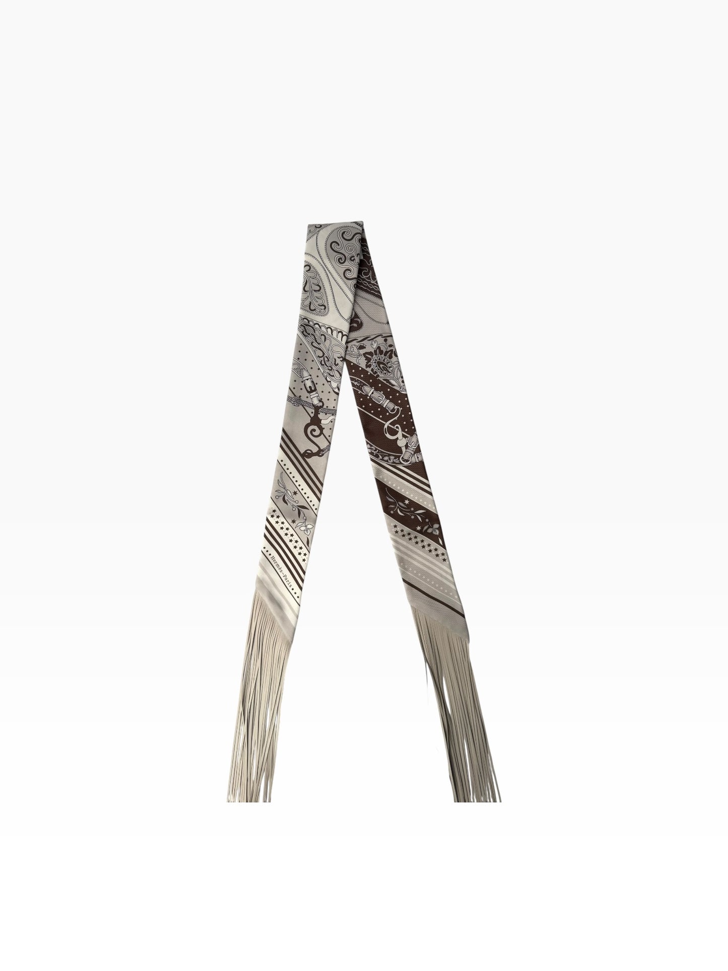 Hermes Fringe Twilly FULL SET