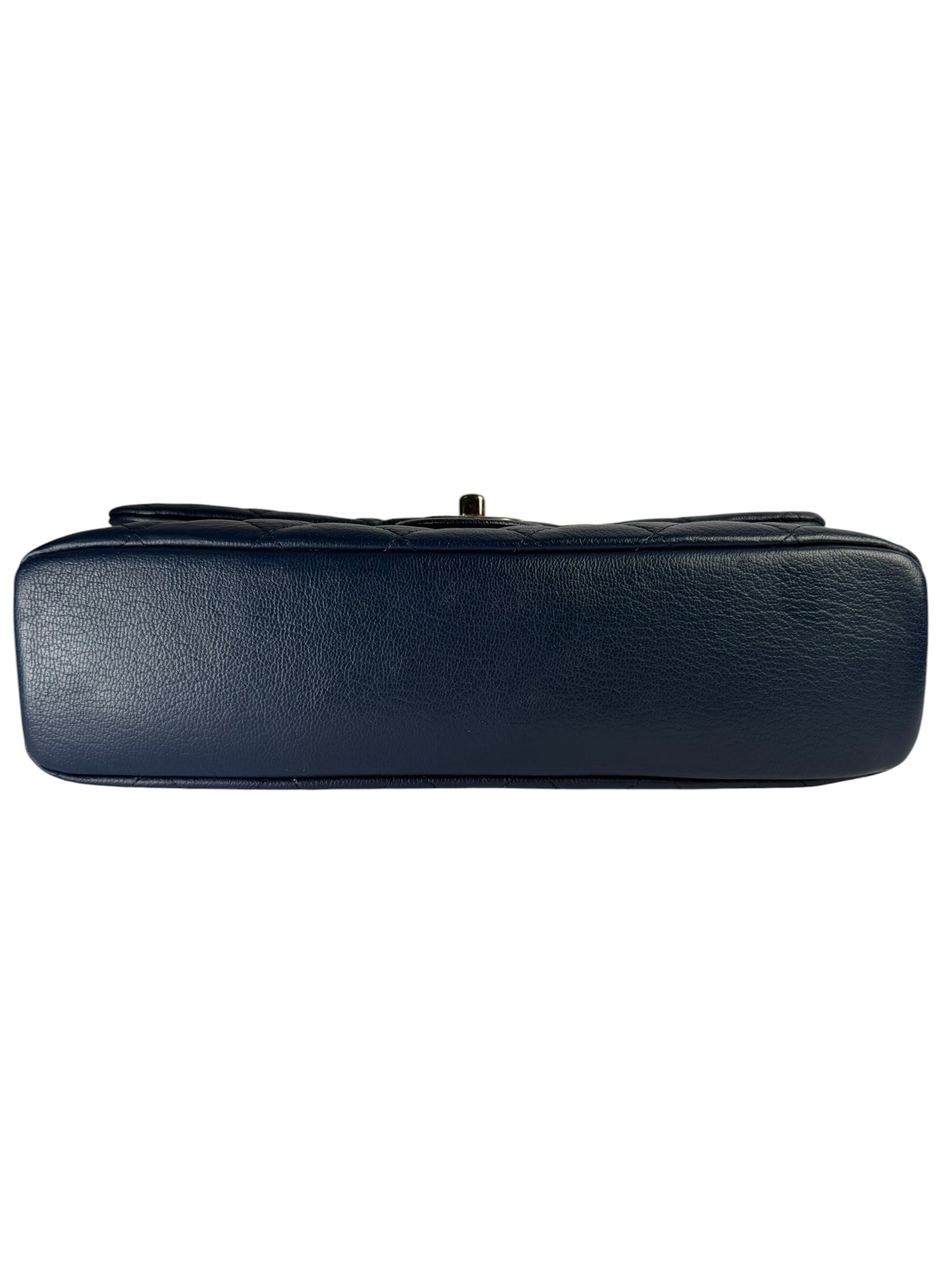 Chanel Blue Quilted Flap RHW T5815