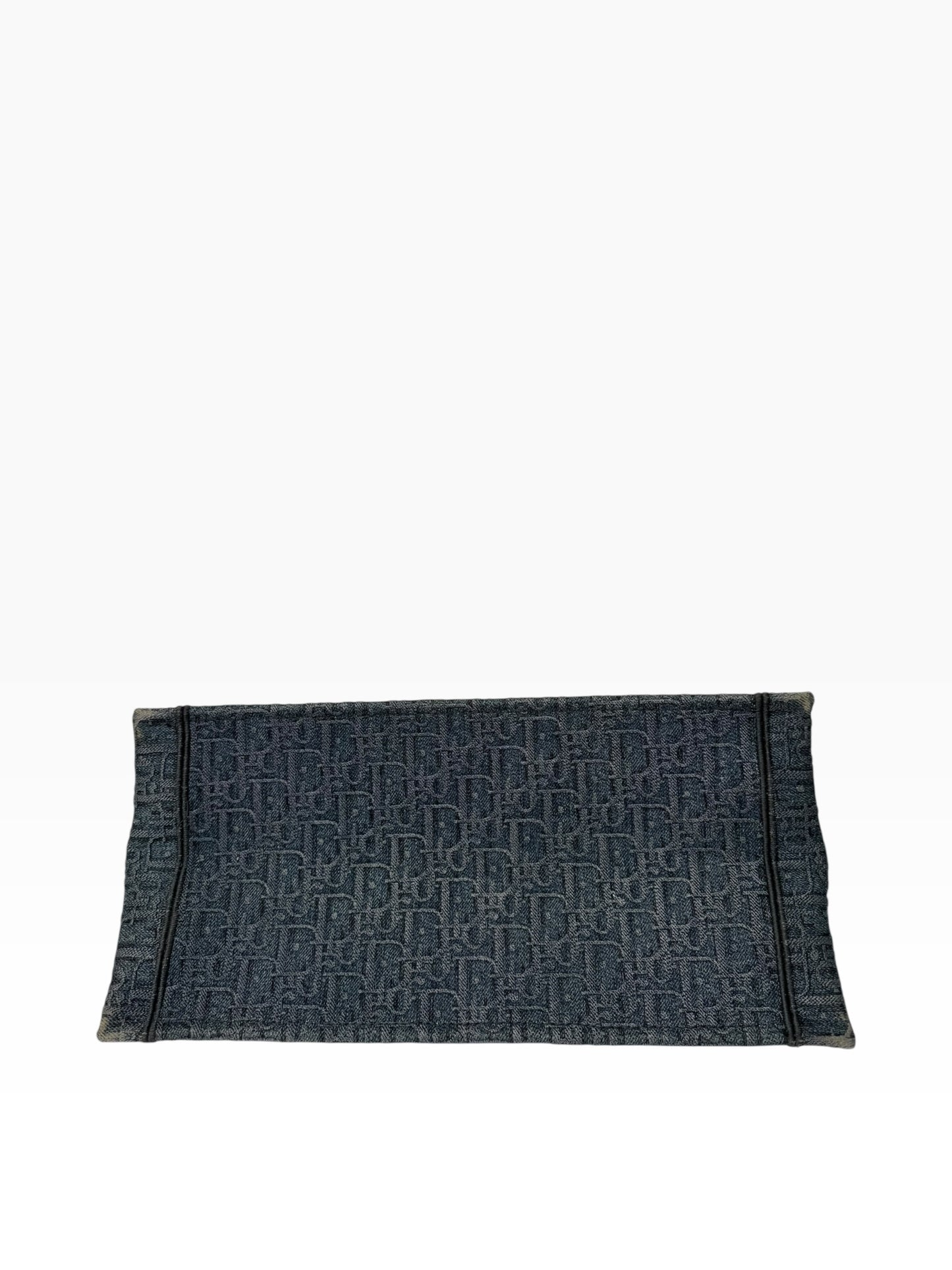 Christian Dior Denim Book Tote Medium