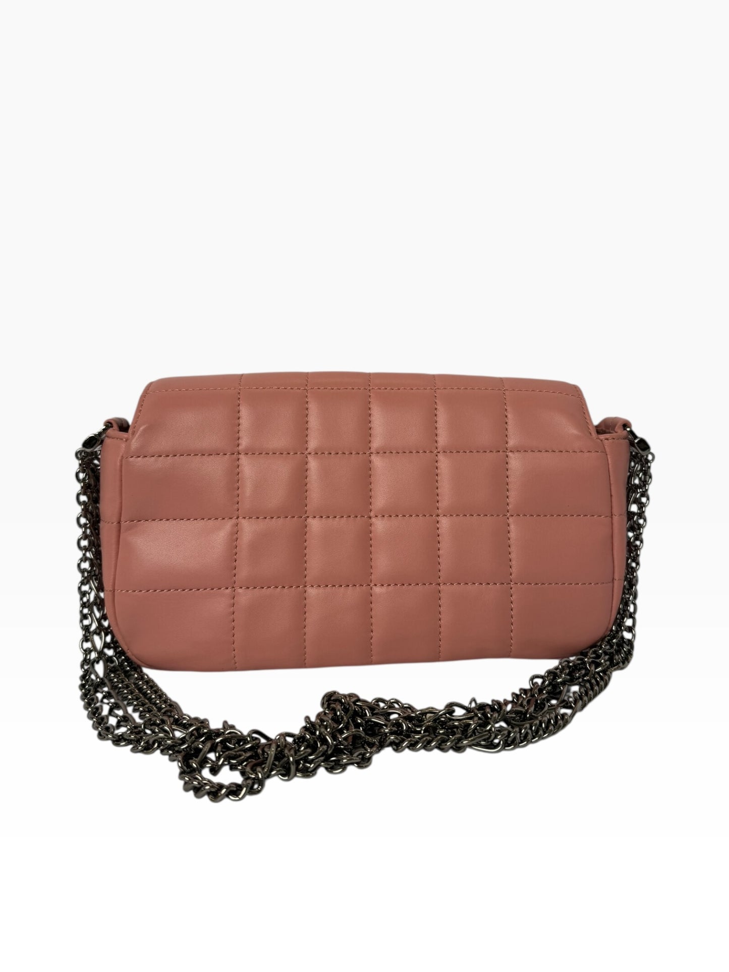 Chanel Baby Pink Chocolate Bar Mini Flap SHW