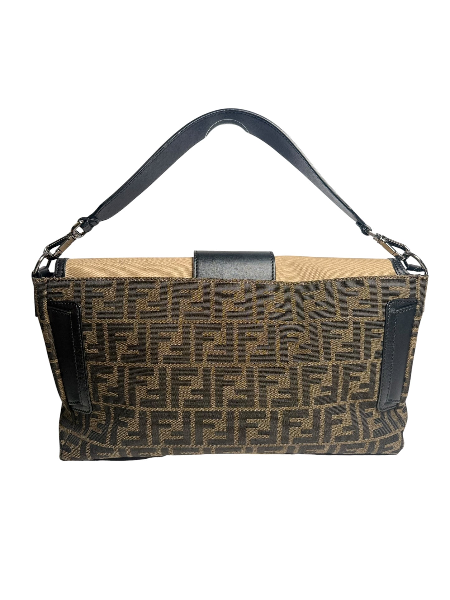 Fendi Baguette Convertible Belt Bag Zucca Canvas T8137