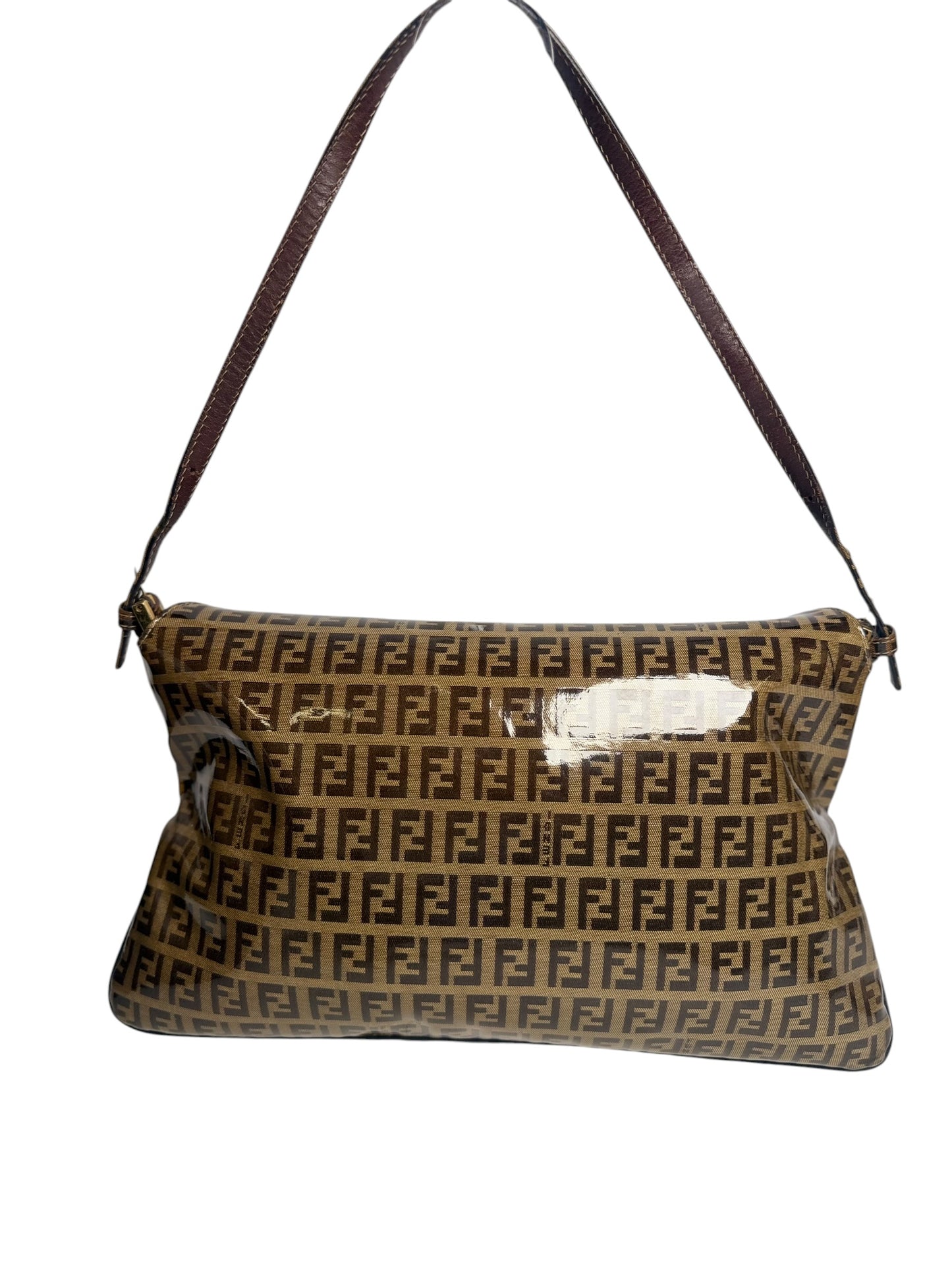 Fendi Zucchino Vinyl Mamma Baguette T7958