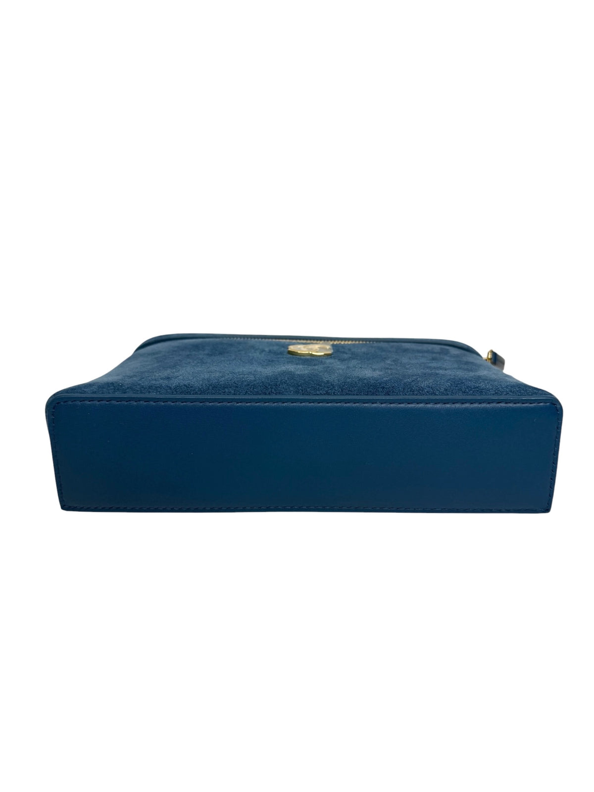 Chanel Blue Suede Slim Vanity T9269