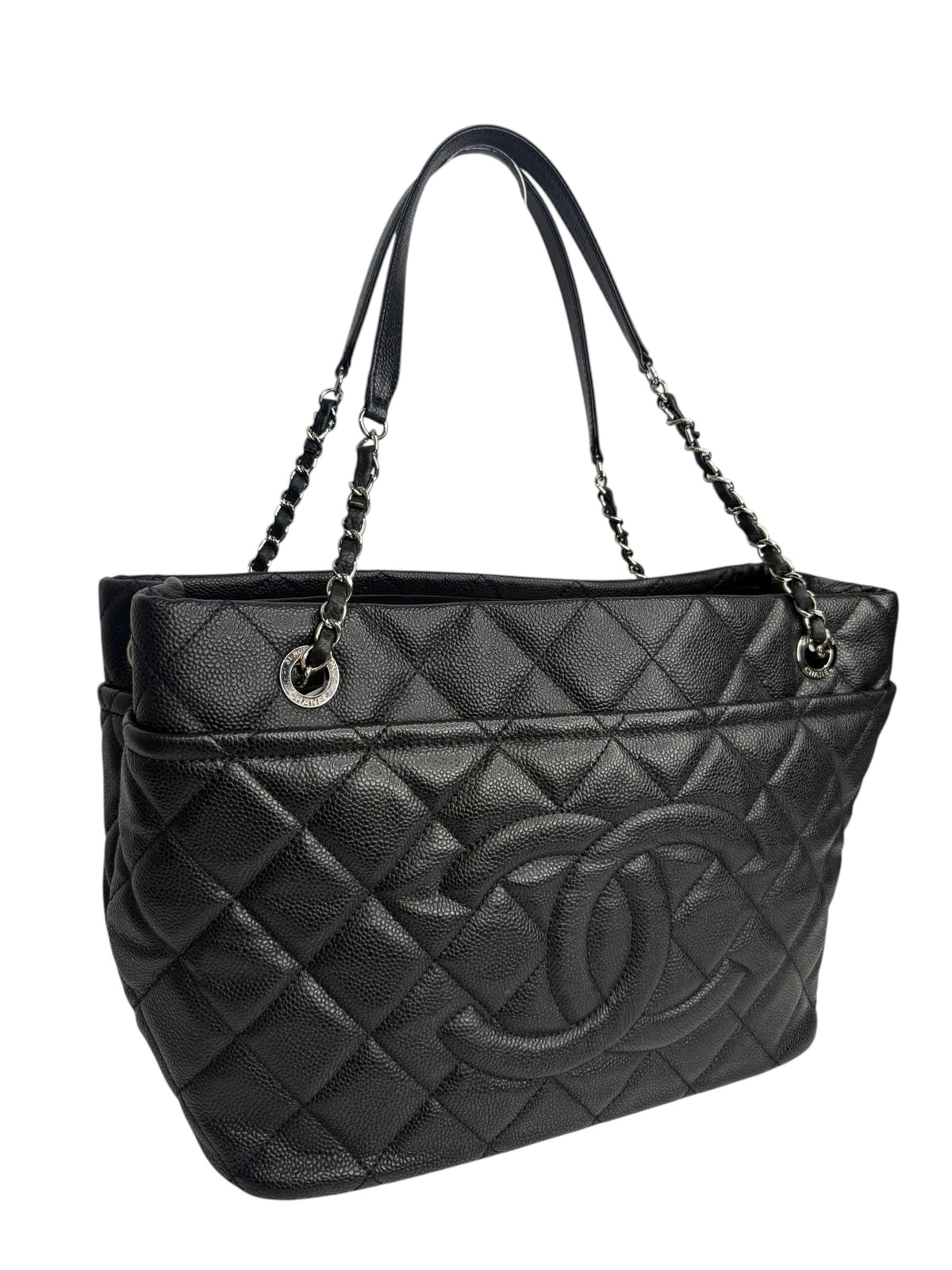 Chanel Black Caviar Tote SHW T9251