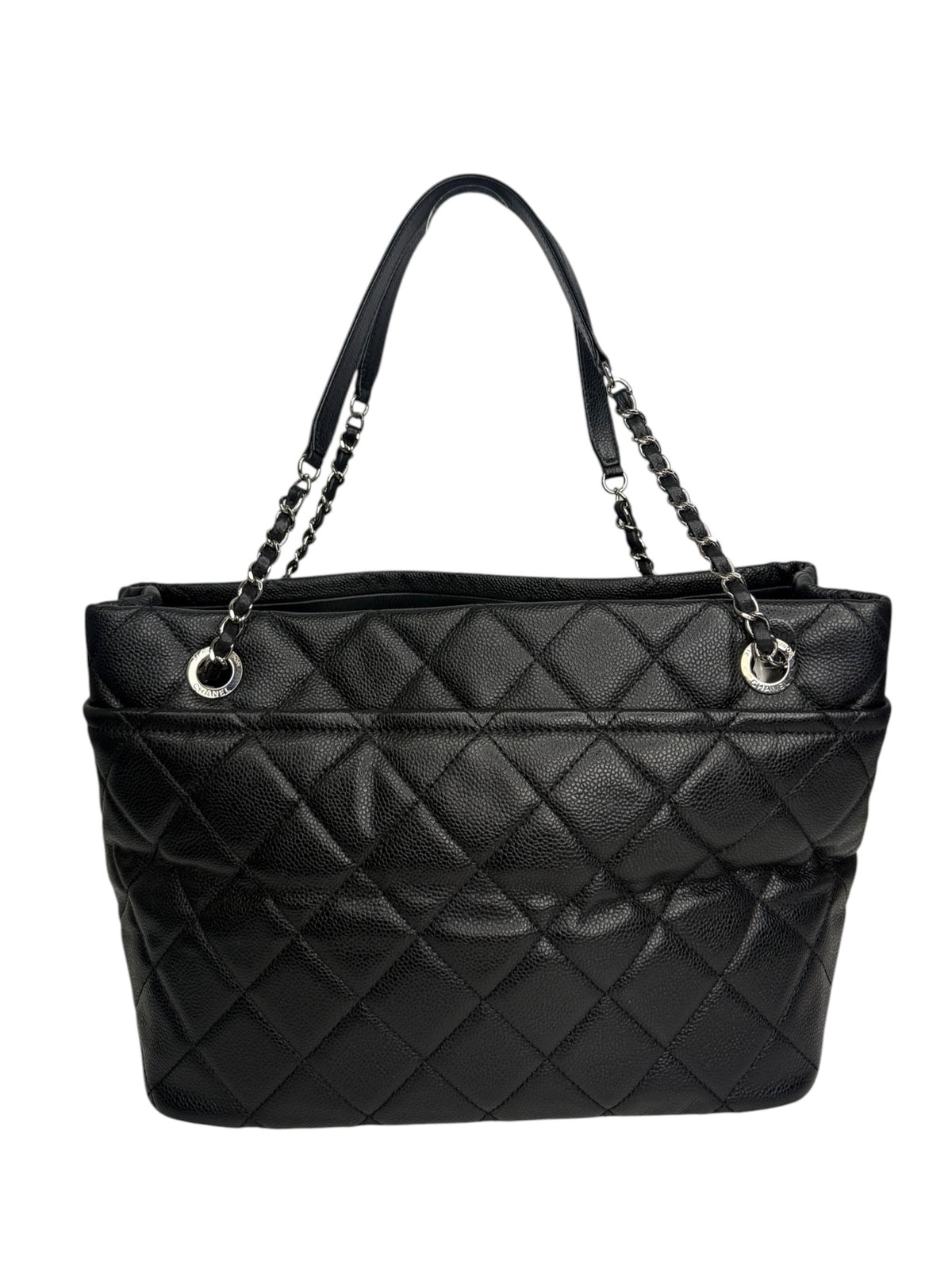Chanel Black Caviar Tote SHW T9251