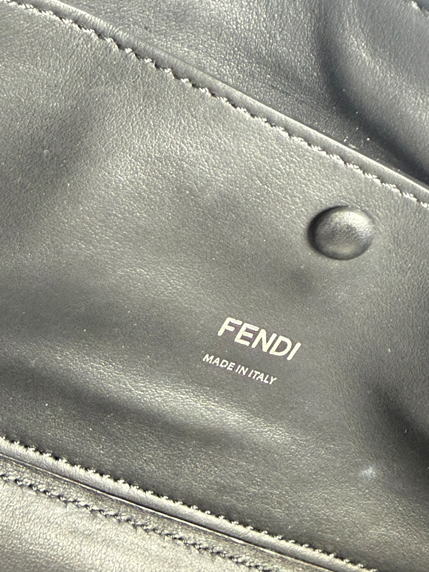 Fendi Zucca Medium Baguette bag Transparent PVC T8140