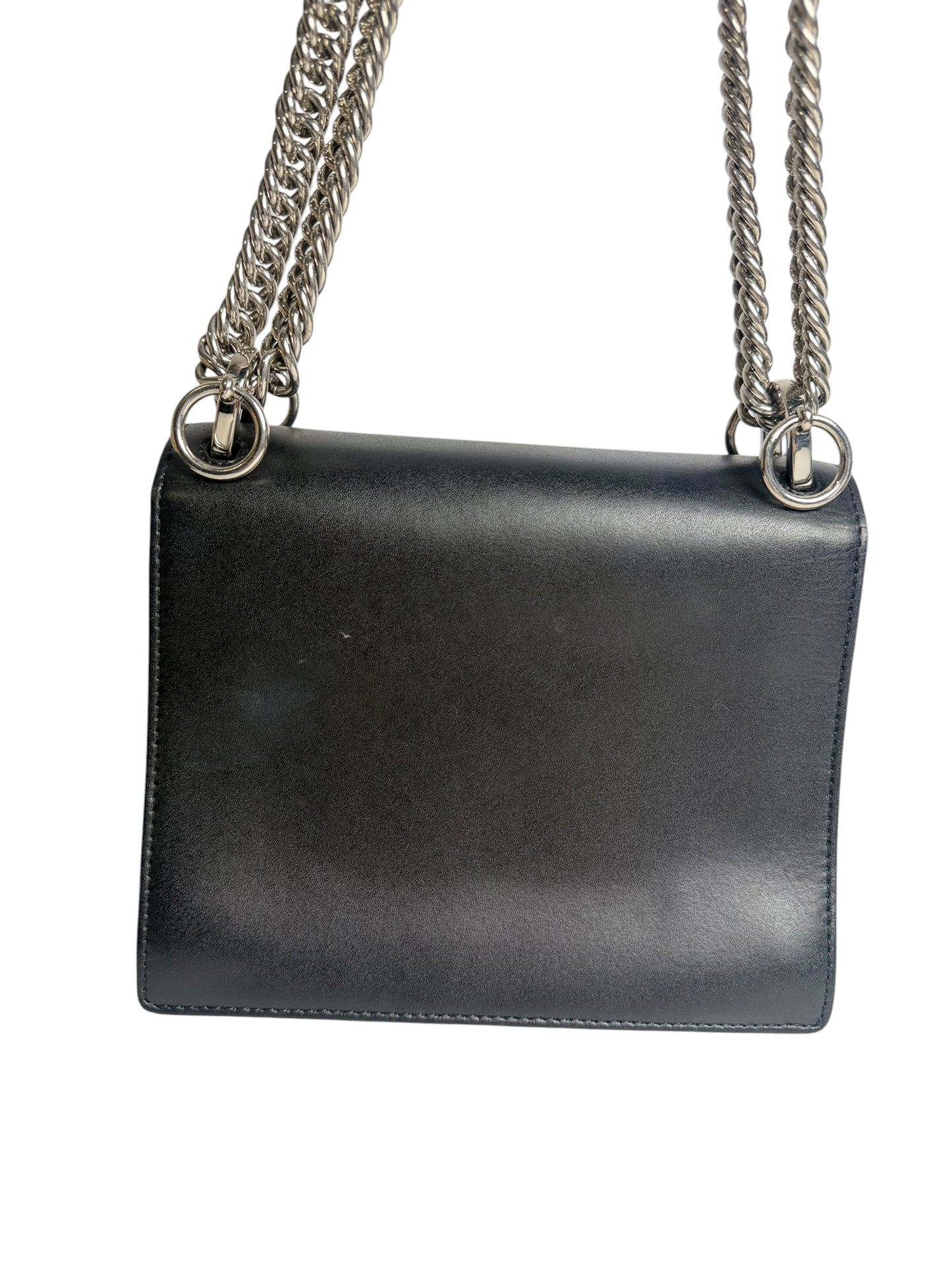 Fendi Small Kan I Leather Shoulder Bag T7428